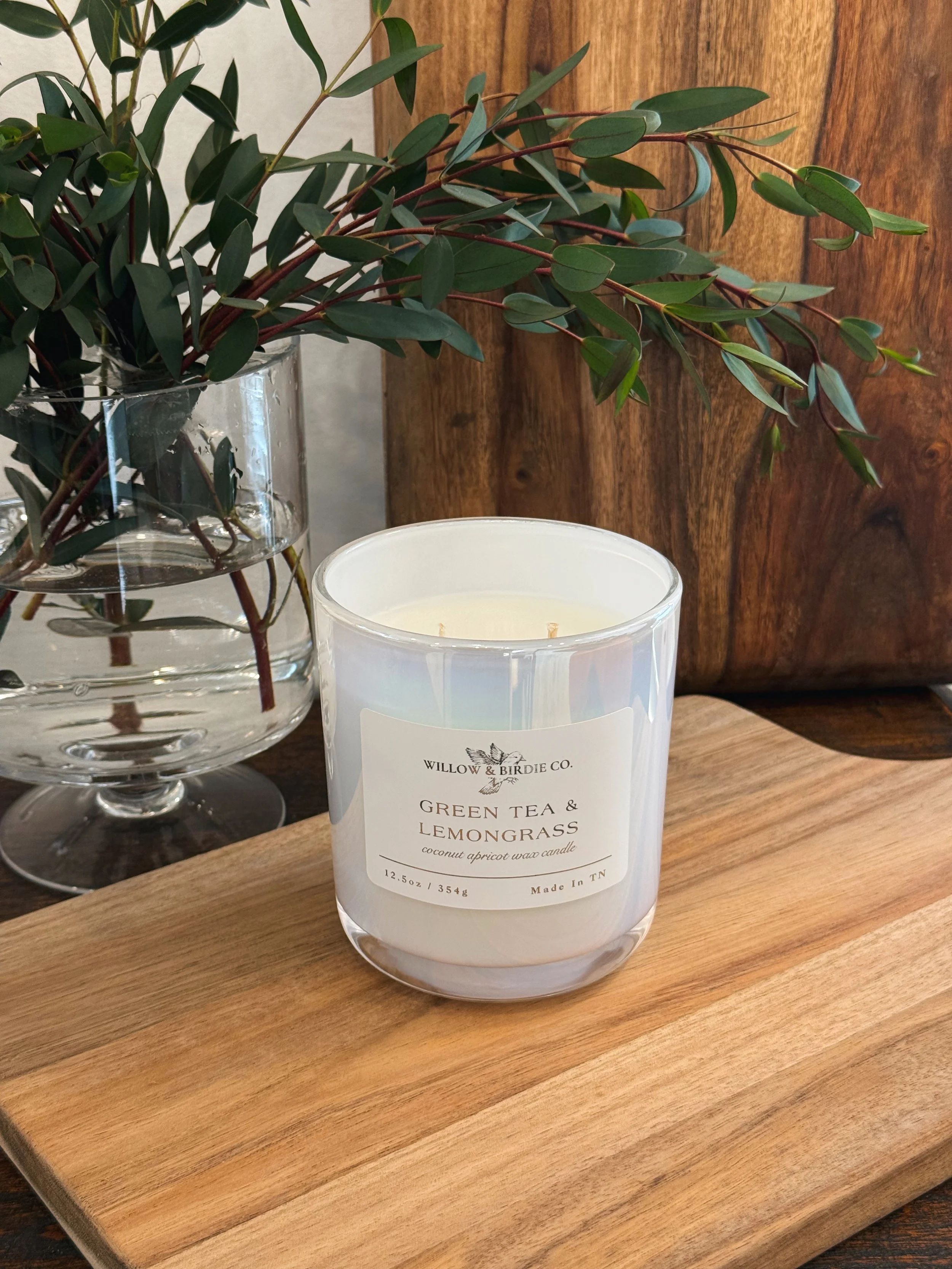 Green Tea and Lemongrass Candle