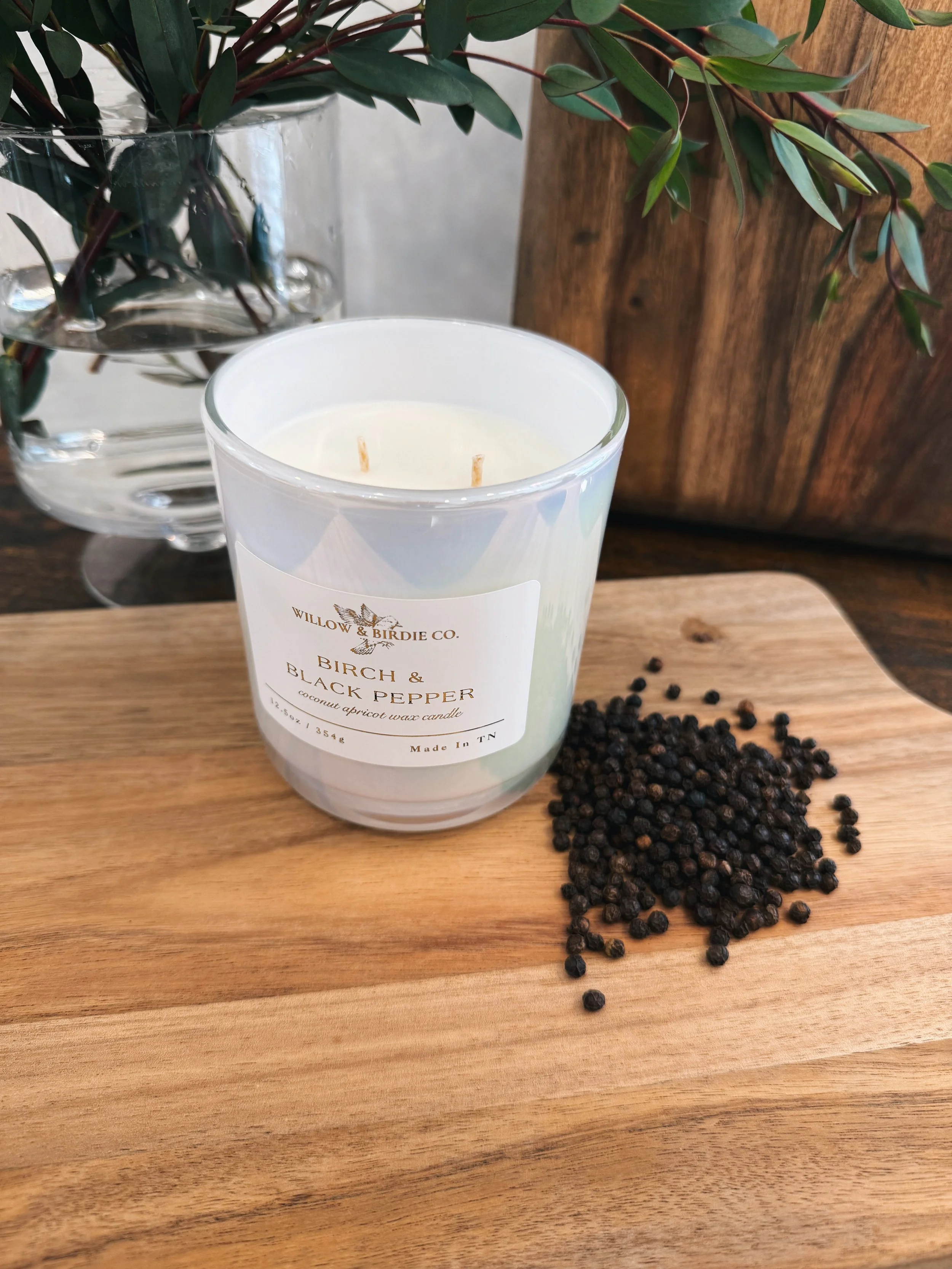 Birch and Black Pepper Candle