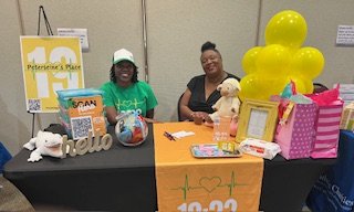 CEO Montreal Peterson and member Christine of Peterseine’s Place 19:23 Inc. participated in the Fort Bend County Community Baby Shower, dedicating 12 community service hours. The organization provided vital baby resources and support to teen parents,