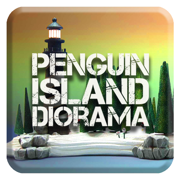 PENGUIN ISLAND BUTTON