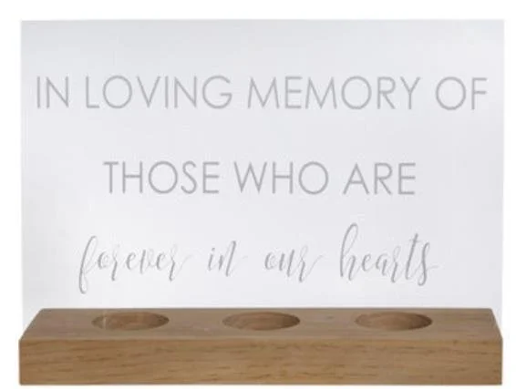 Acrylic Memory Sign