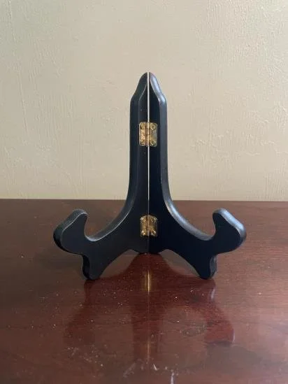 Small Black Wood Easel