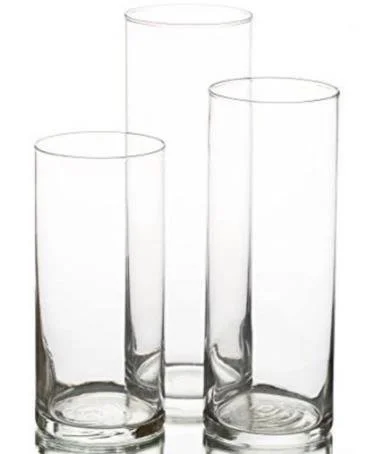 9in Clear Vase