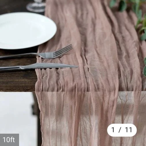 10ft. Dusty Rose Cheesecloth