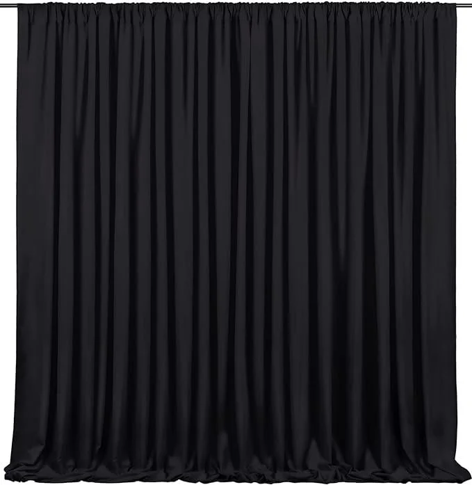 Black Photobooth Backdrop