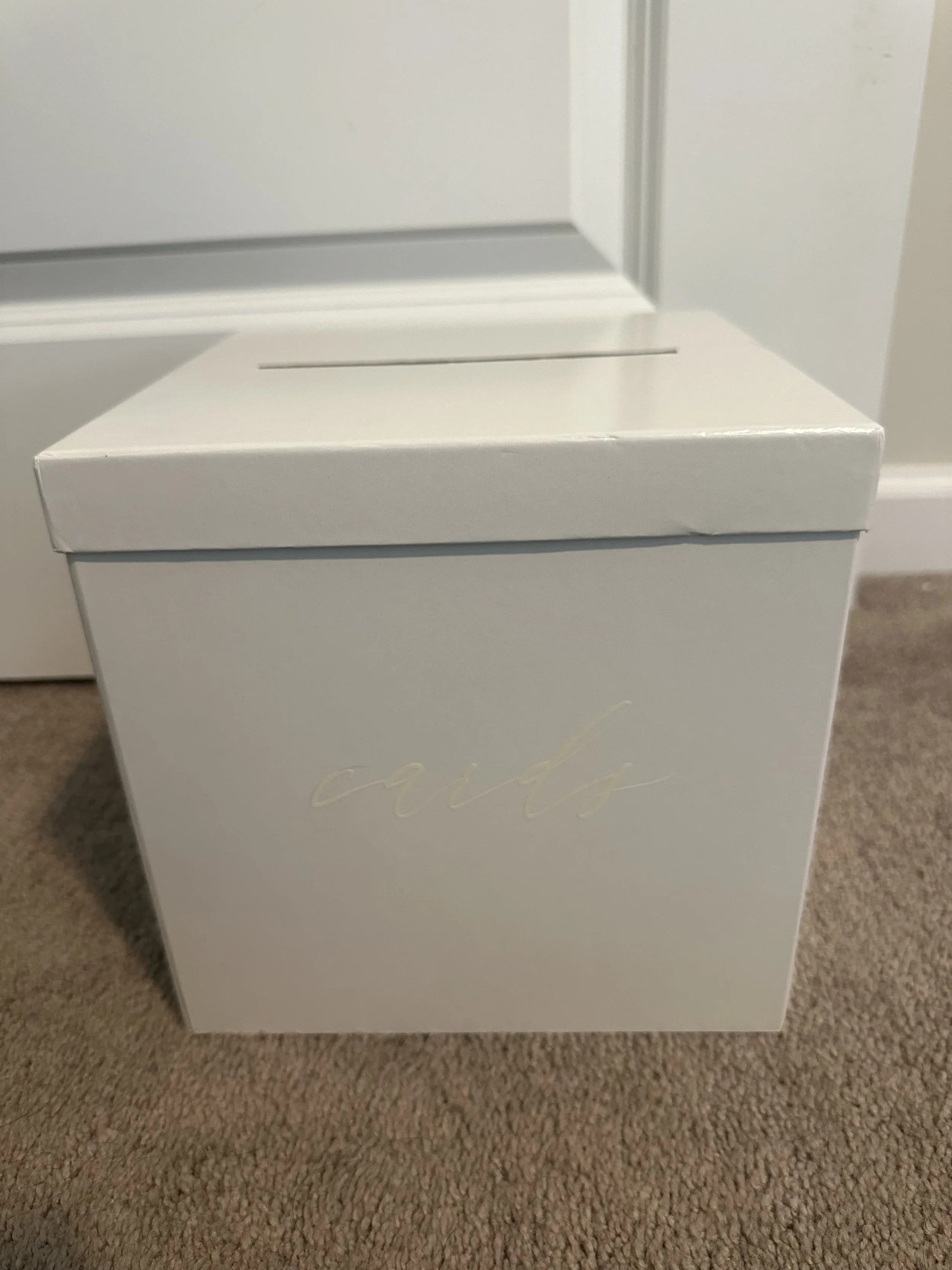 White Card Box