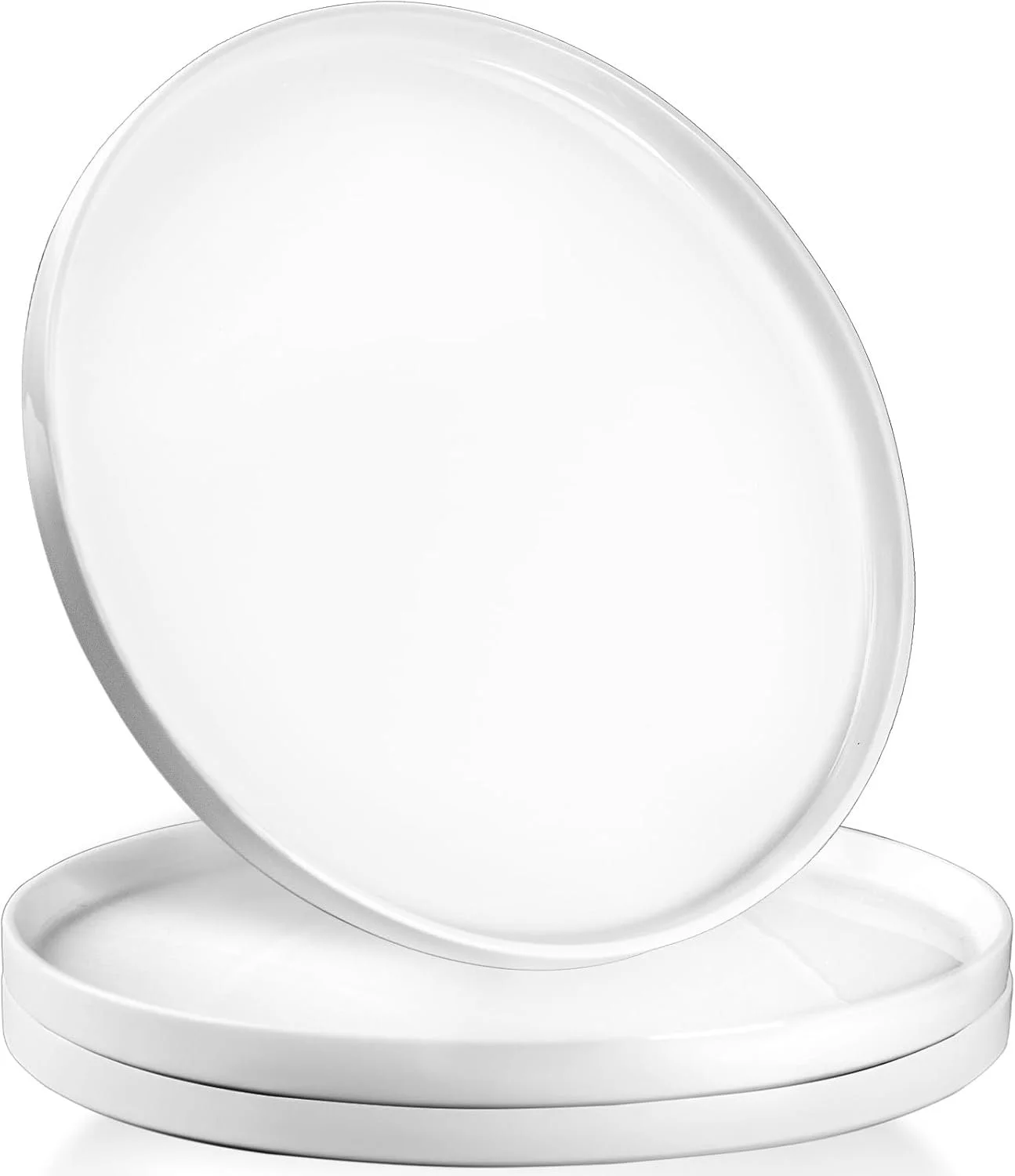 White Round Dessert Platter- 12.8in