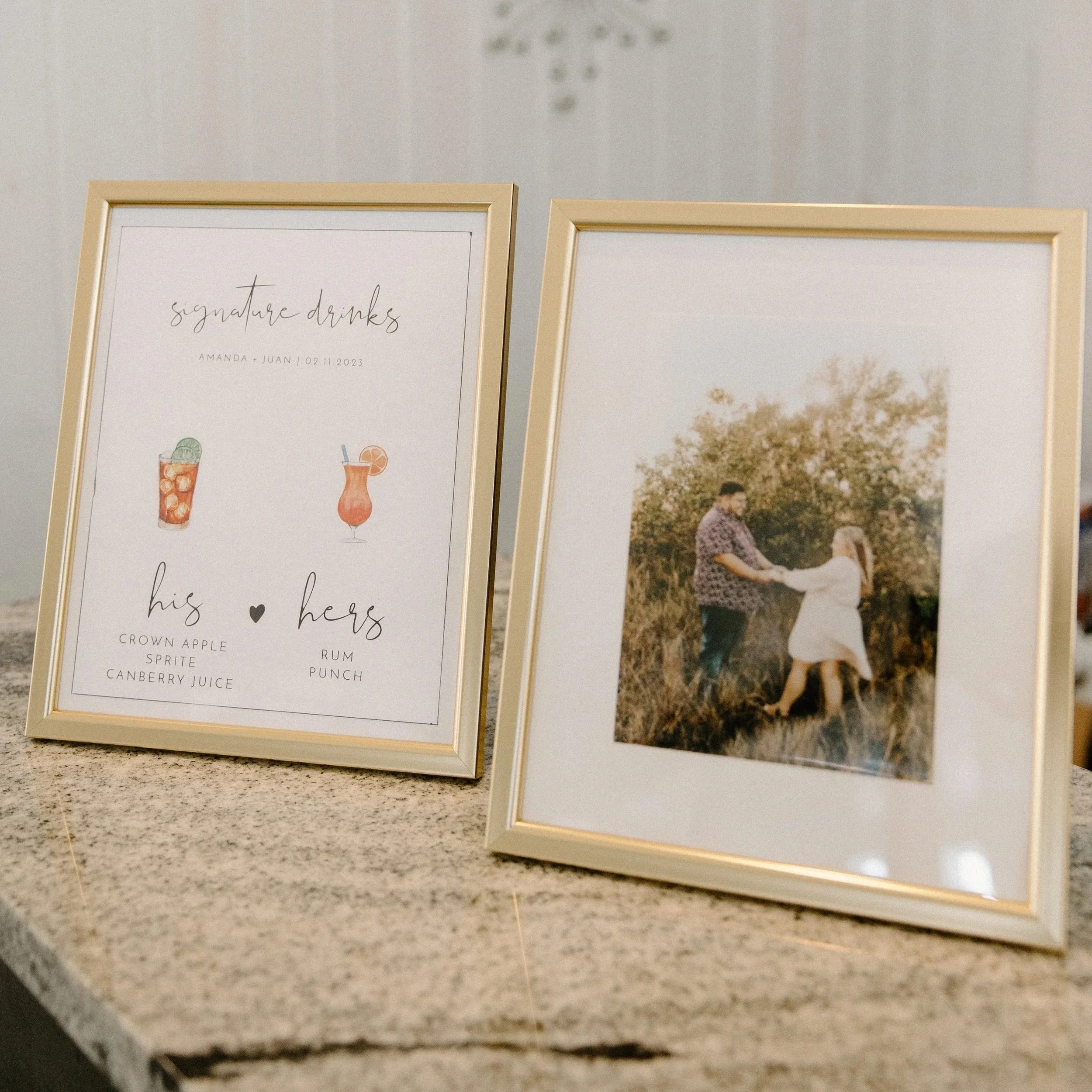 Gold 8x10 Frame