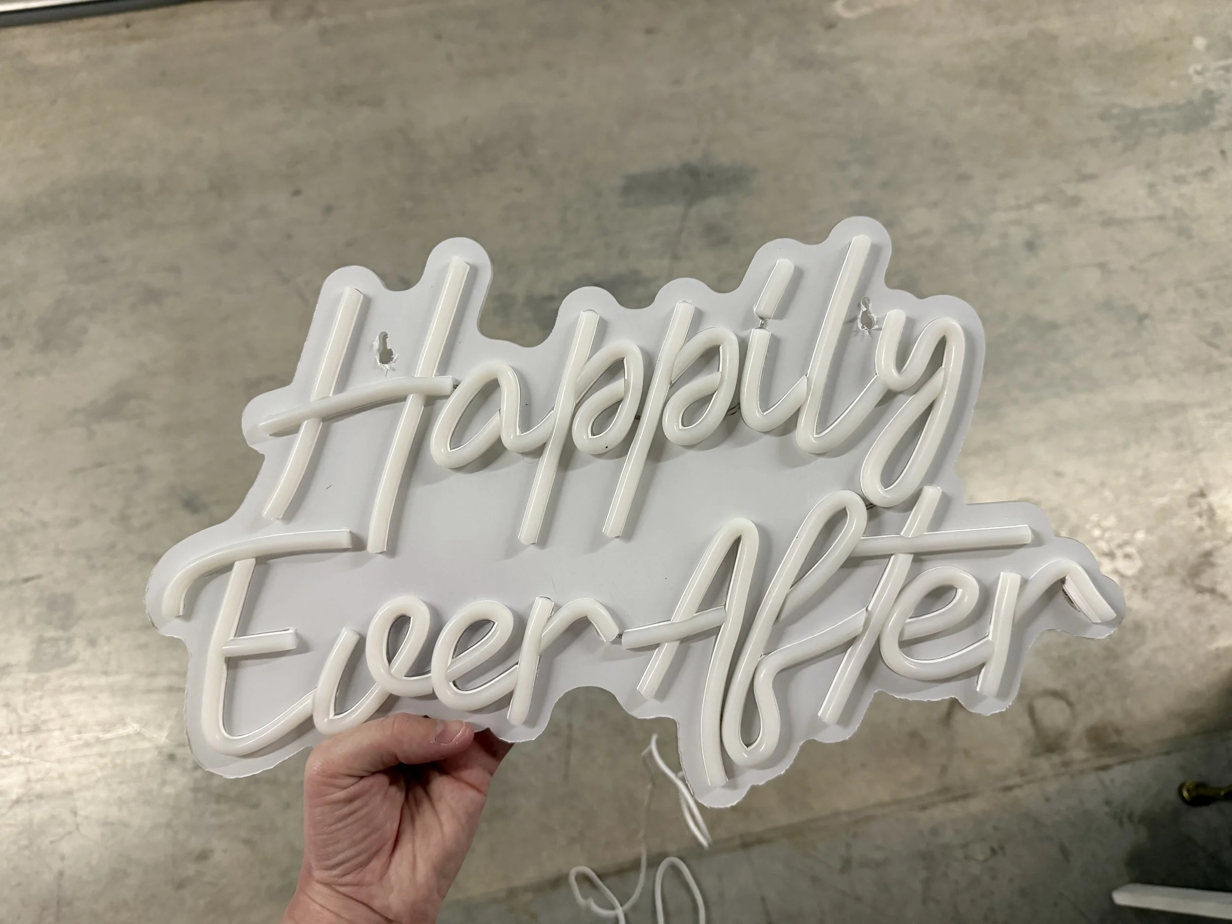 Happily Ever After Neon Sign