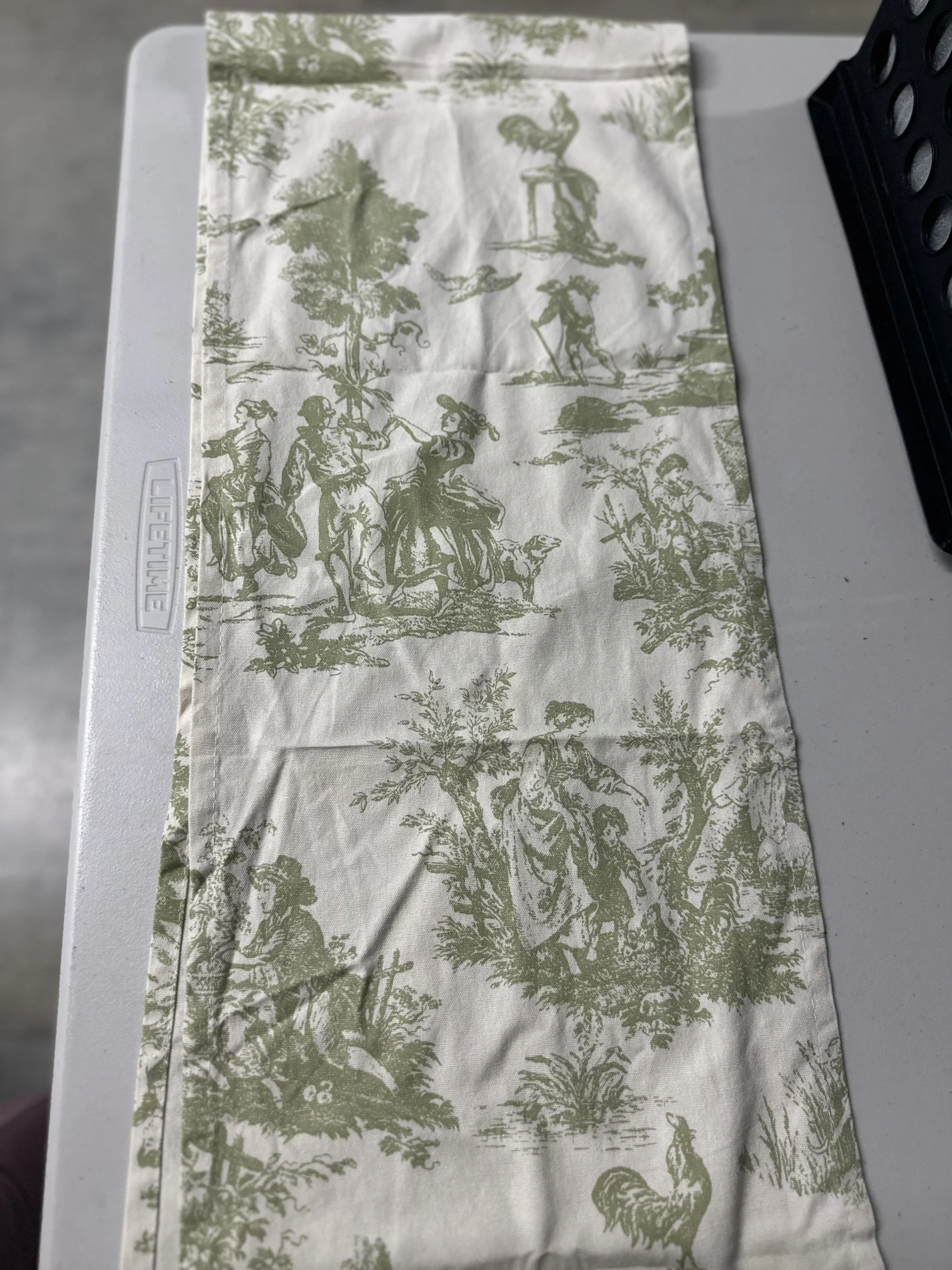 6ft Vintage Green runner
