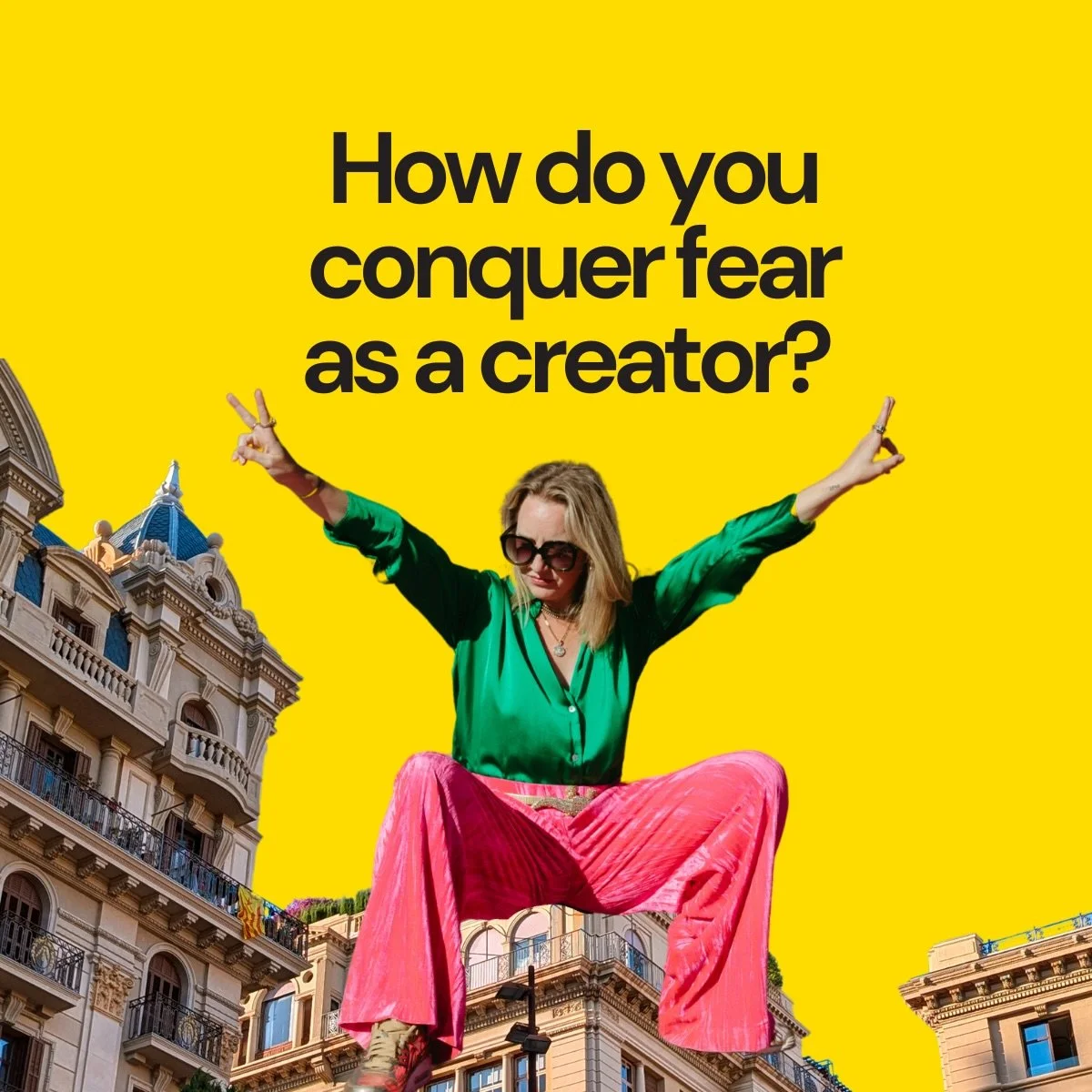How do you conquer fear as a creator?

That was a question one of my colleagues, who is brand new to entrepreneurship, asked our community. And boy oh boy, did this juicy question really get me thinking. Here&rsquo;s how I answered...

&ldquo;Taking 