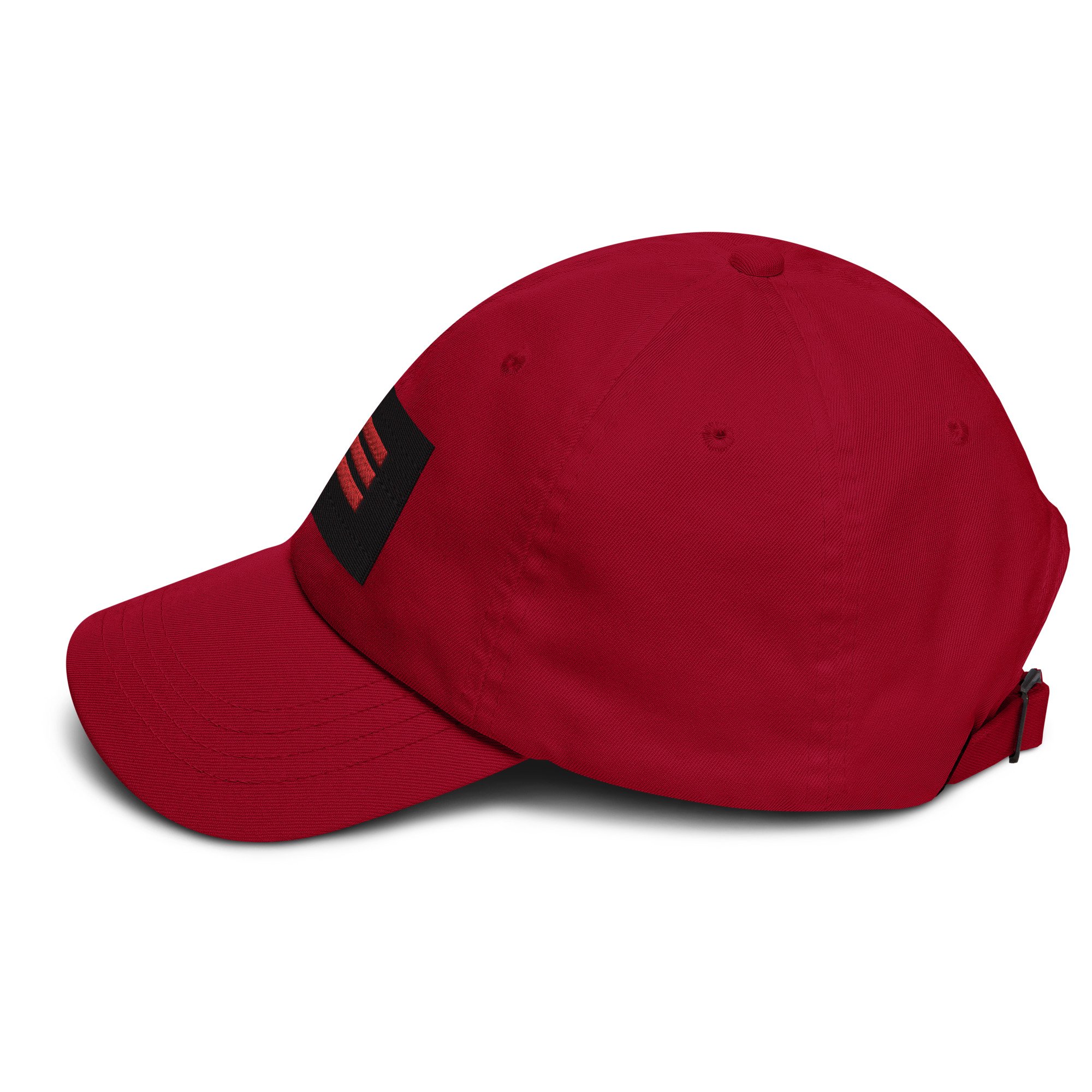 classic-dad-hat-cranberry-left-664daeb7ea4b5.jpg