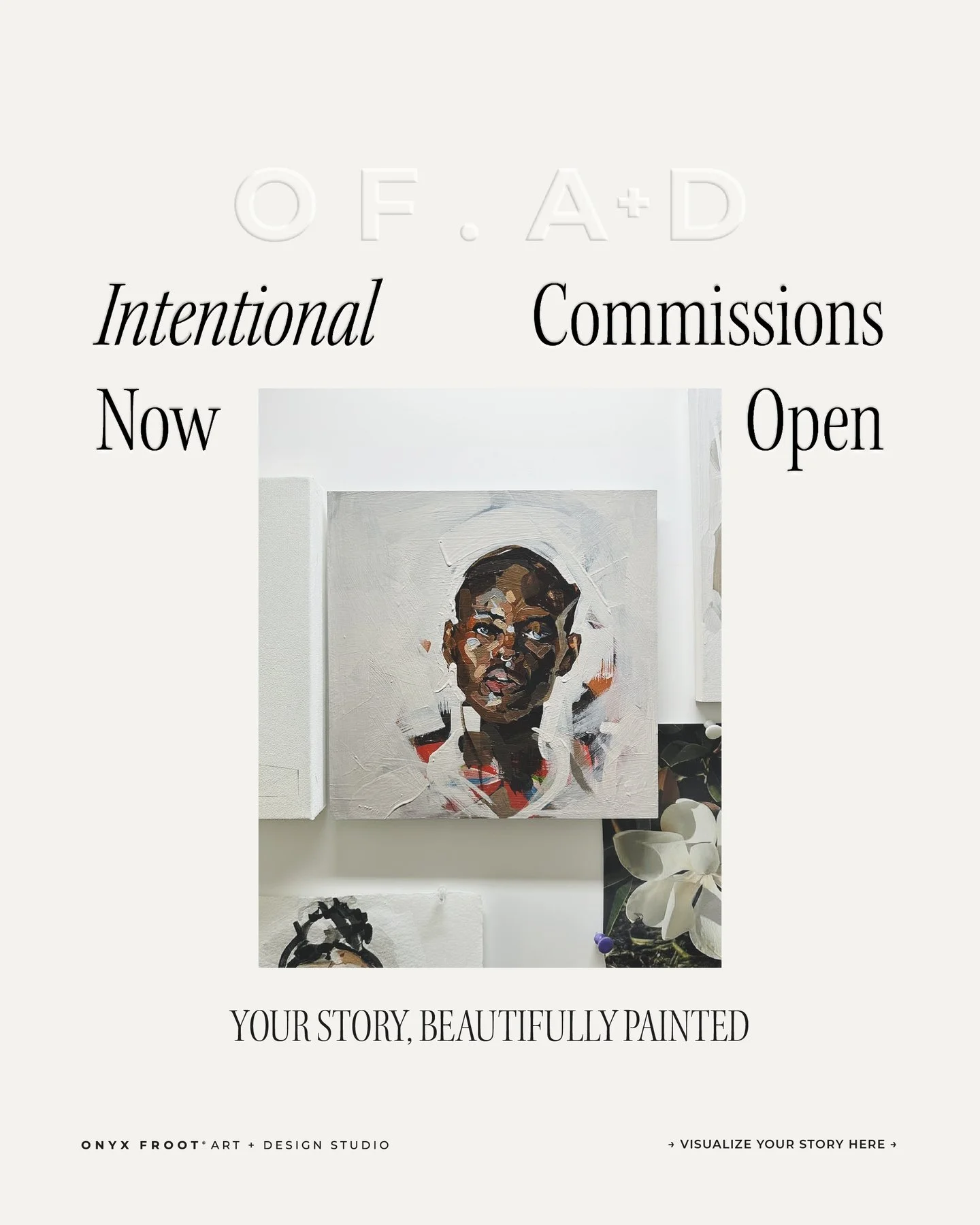 ✨ Intentional Commissions Are Here! 😬

I&rsquo;m beyond excited to open commissions for both Portraits and Florals! 🎨

This season my work dives into themes close to my heart: intentionality, the essence of life and the beauty of growth. I&rsquo;m 