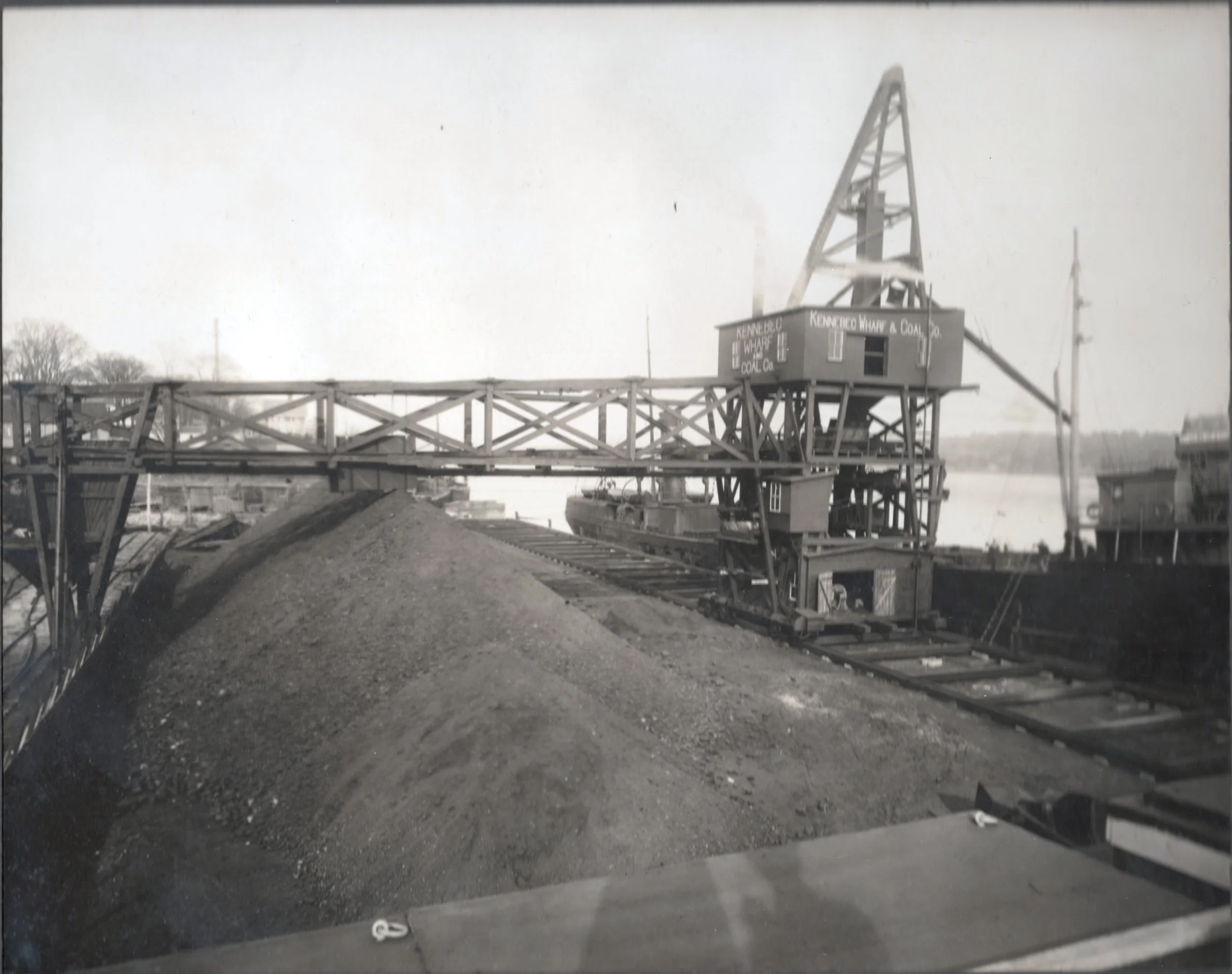 Kennebec Wharf & Coal Company, 1924. BHS2024.2