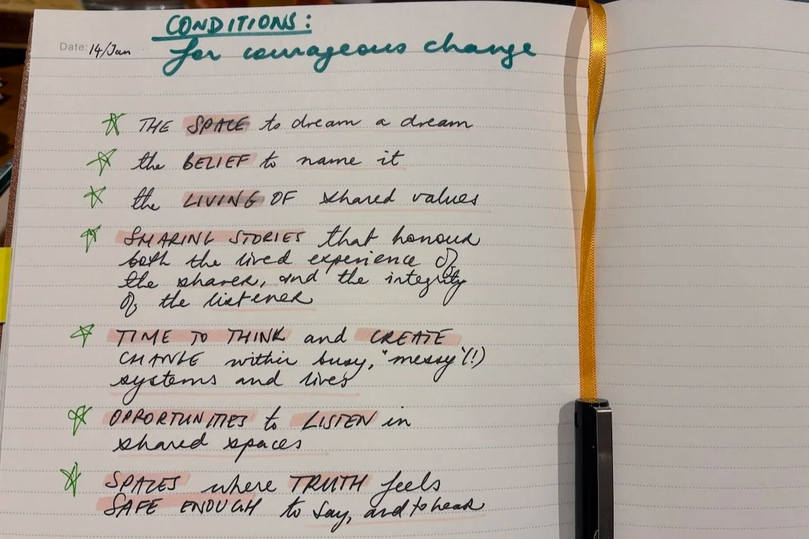 Does the amount of available space determine what change becomes?