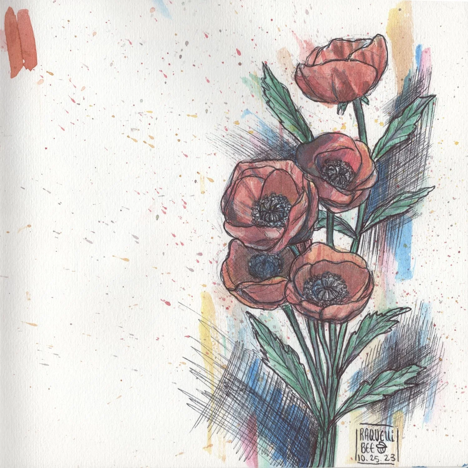 Peonies Watercolor and Ink.jpg