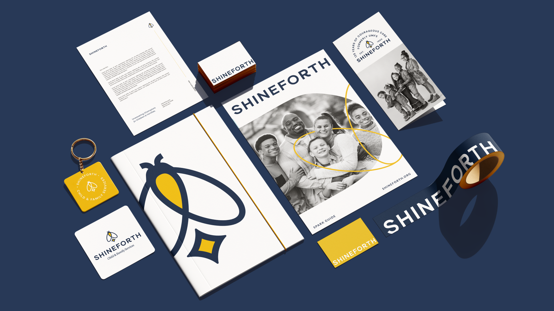Shineforth nonprofit branding visual identity design richmond, virginia