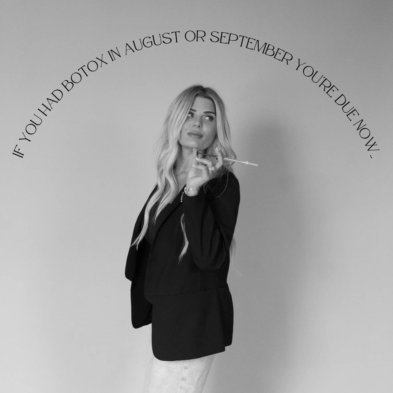 It’s time. 💉
August or September clients — your next appointment awaits.