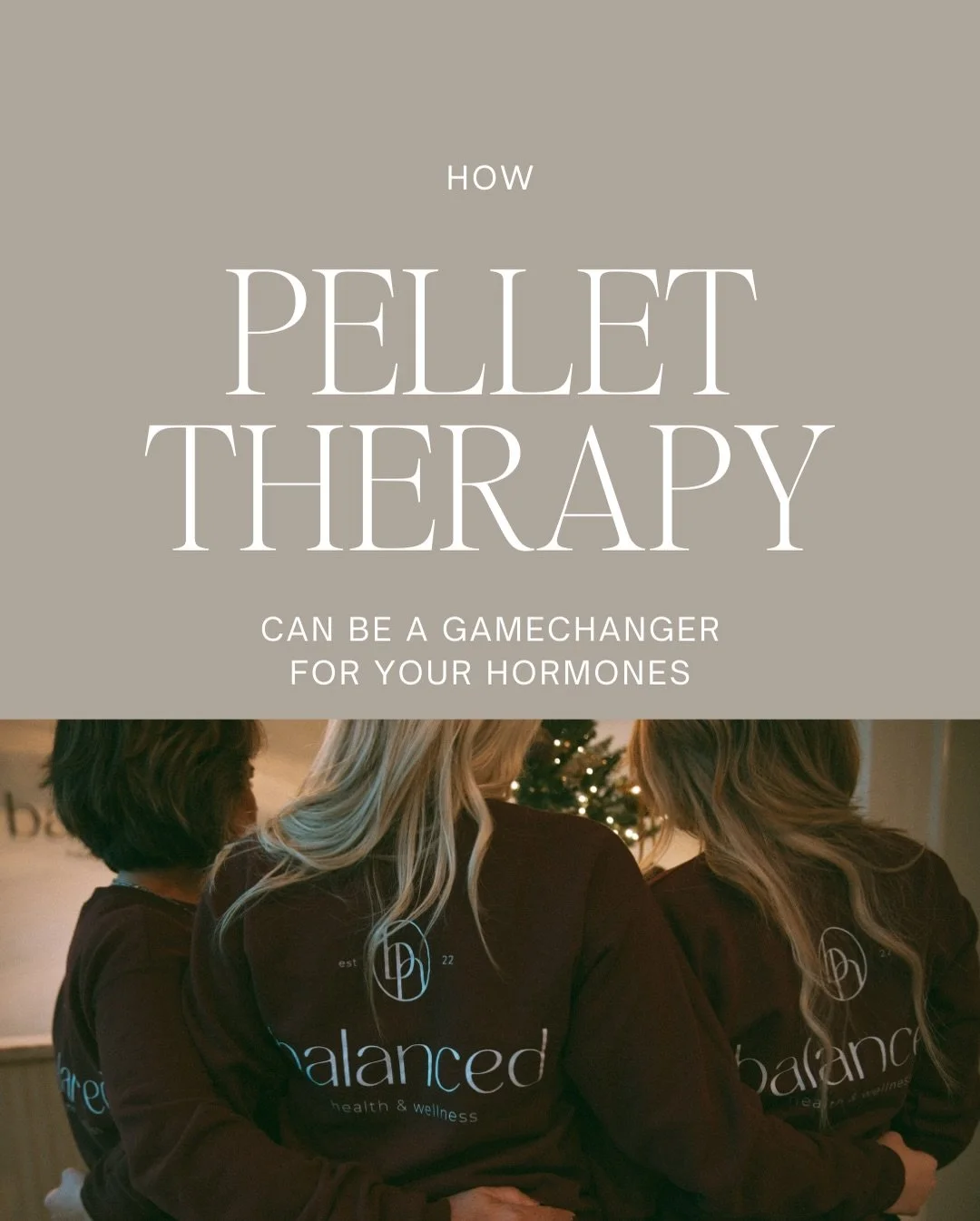 Let&rsquo;s chat pellet therapy 👉&nbsp;if you&rsquo;re ready to restore your energy and get back to feeling your best, this might be the solution you&rsquo;ve been looking for.&nbsp;

These tiny bioidentical hormone pellets go just beneath the skin 