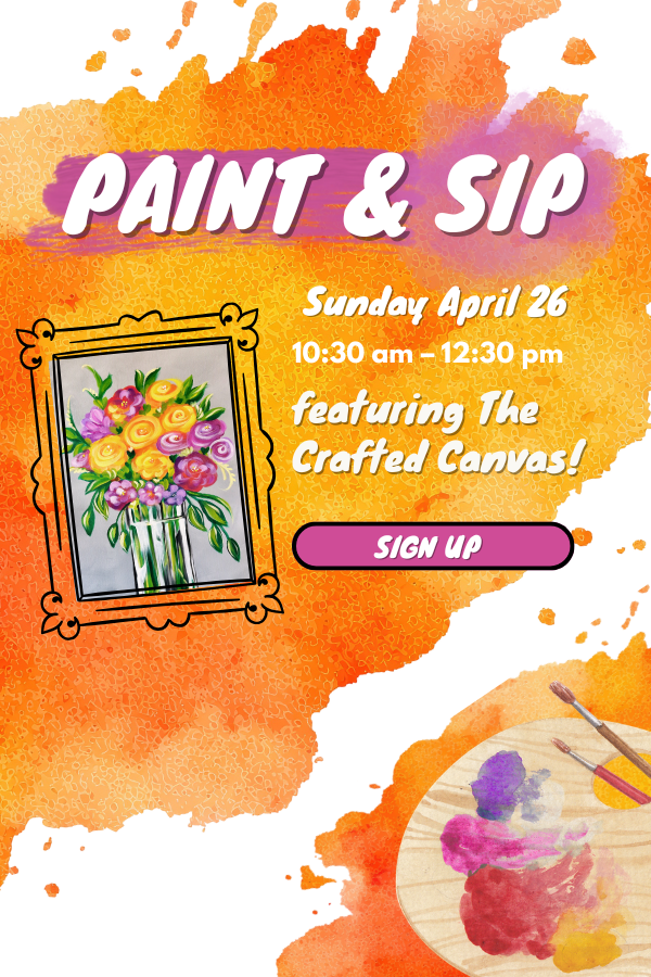 Bella Bru Paint & Sip April 26th
