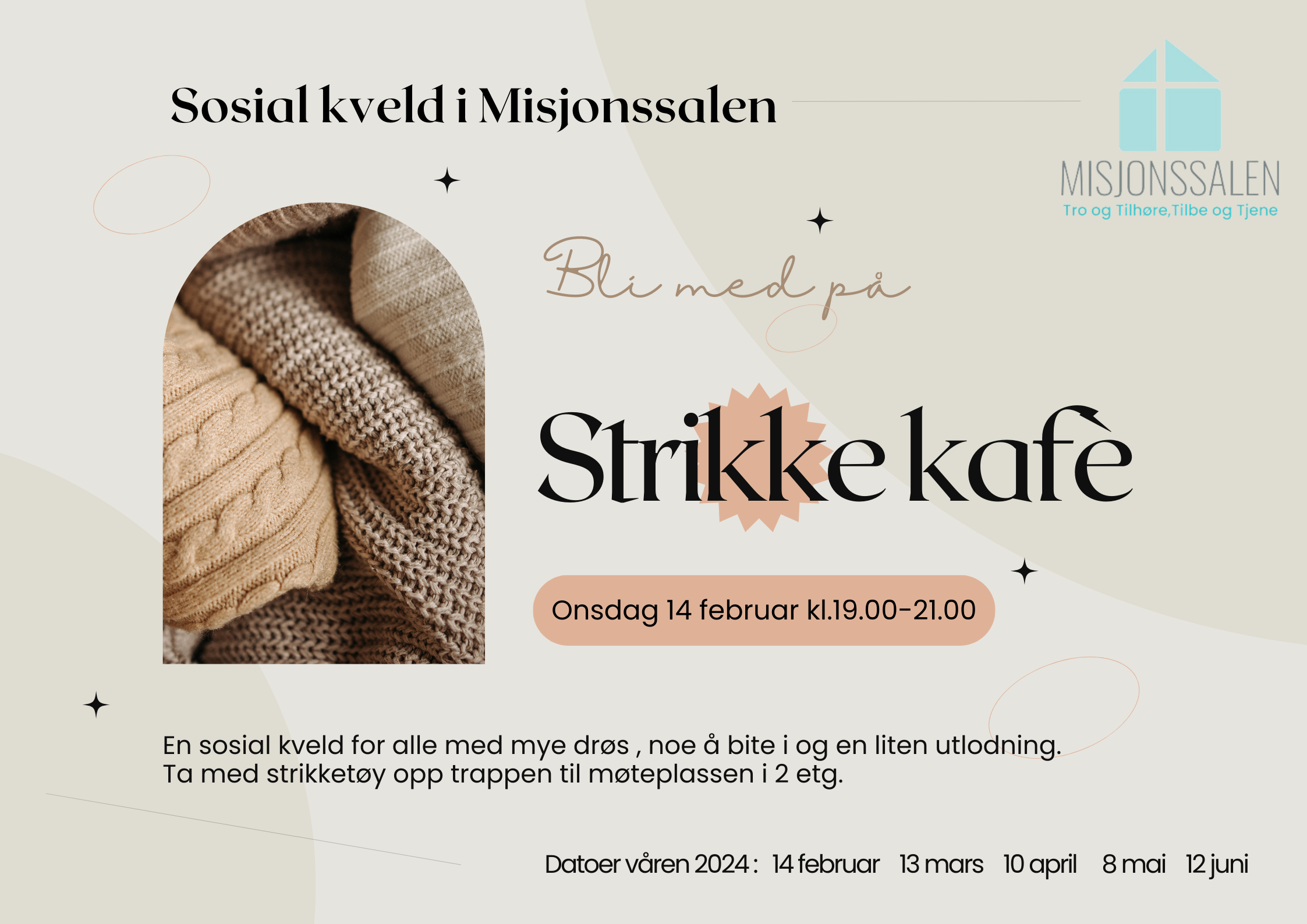 Velkommen til Strikkekafè