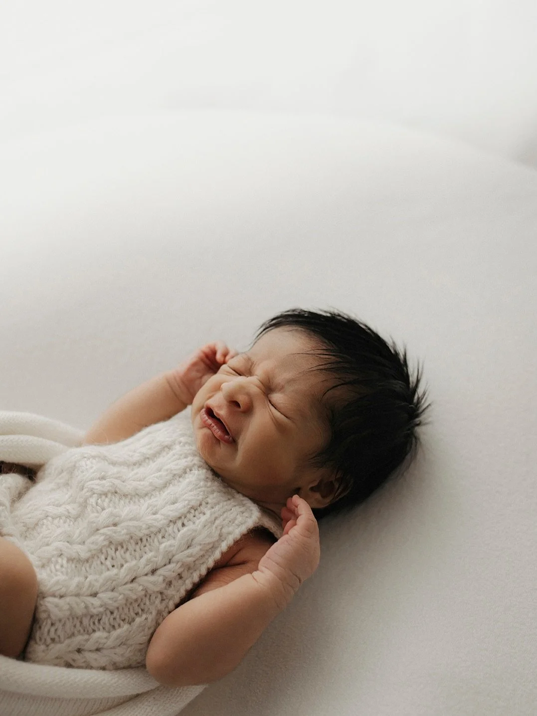 Sleeping babies are cute&hellip;.but, I need the drama 😉 face scrunches and sneezes make my day ✨