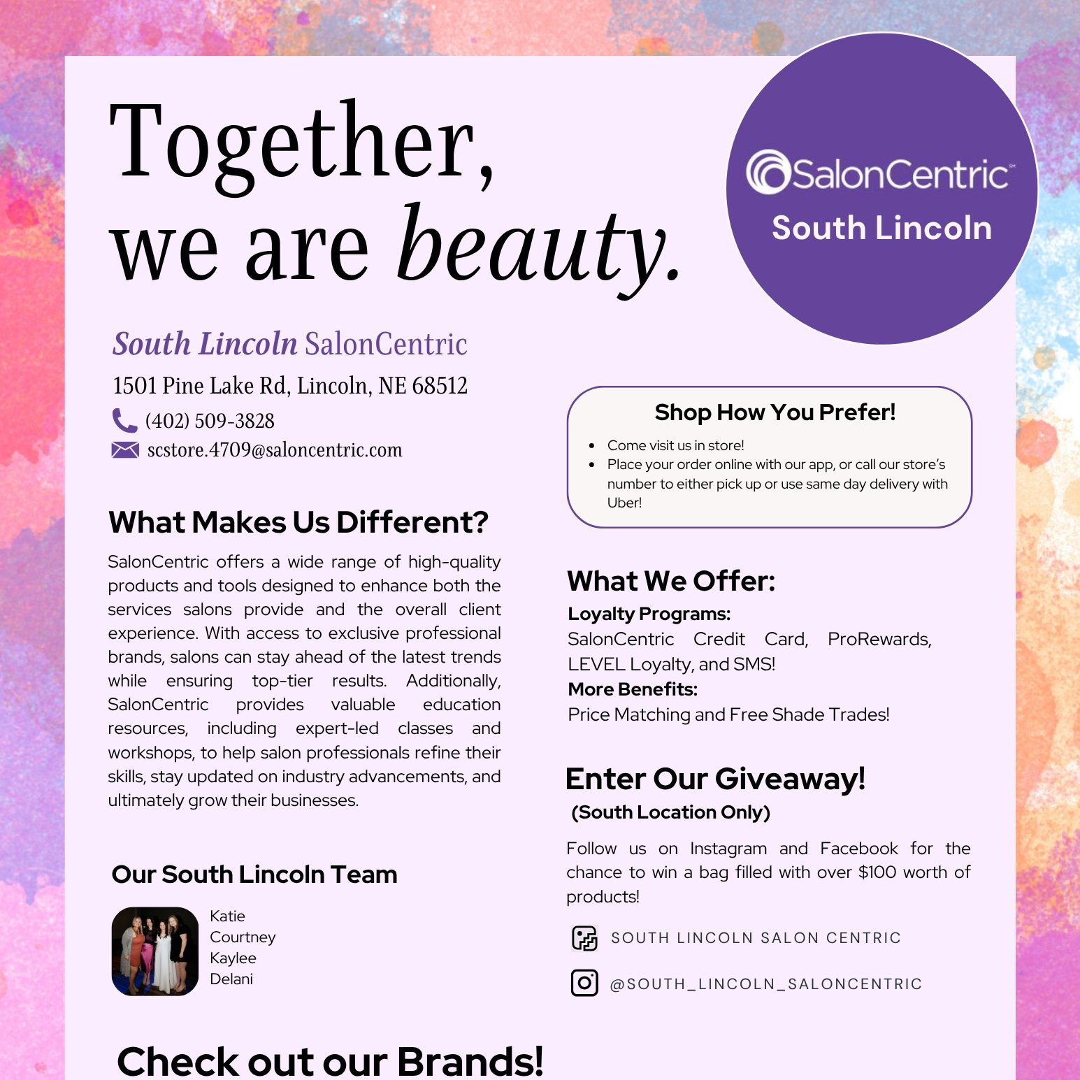 SalonCentric Marketing