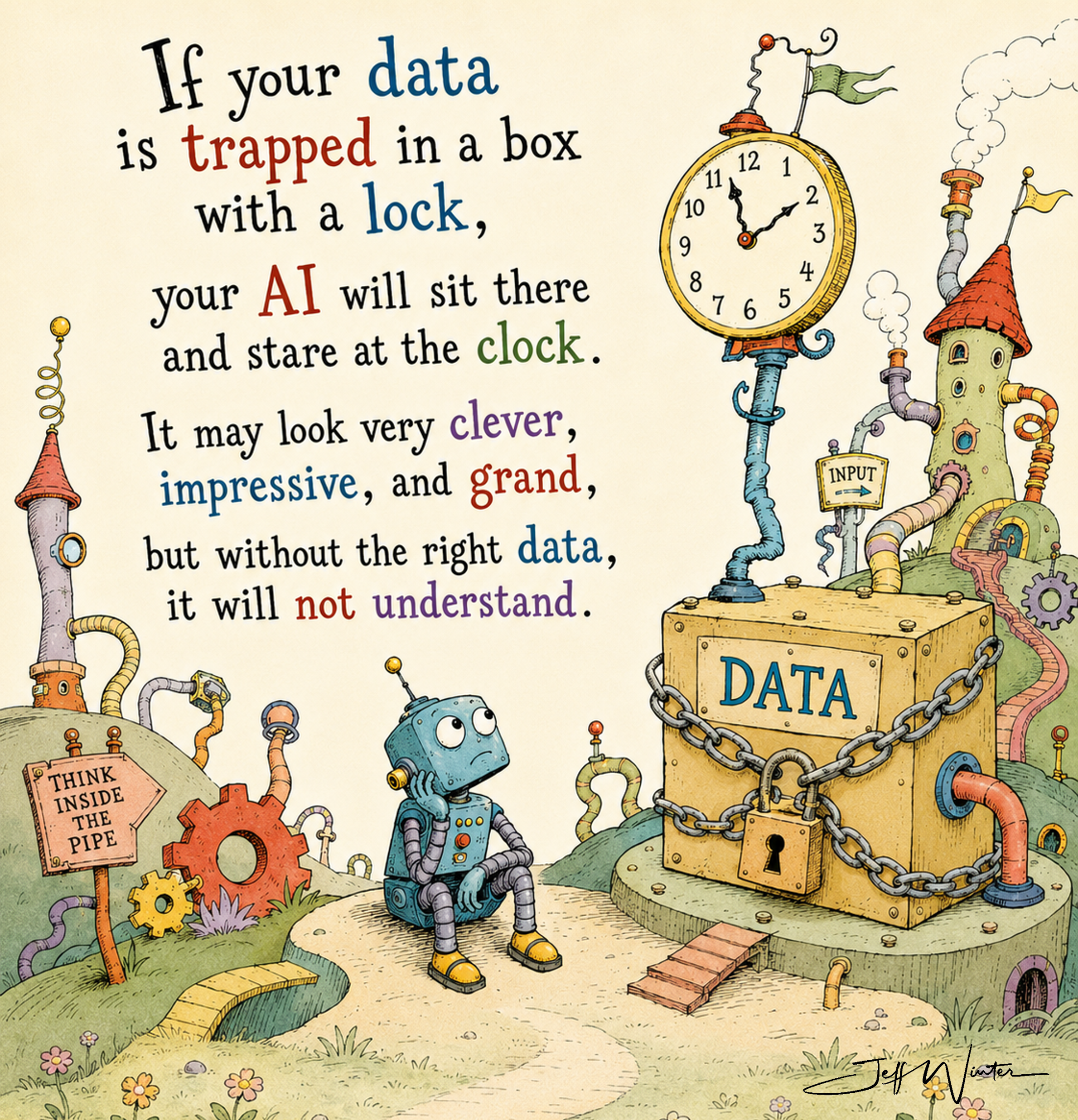Oh, the Data You’ll Need