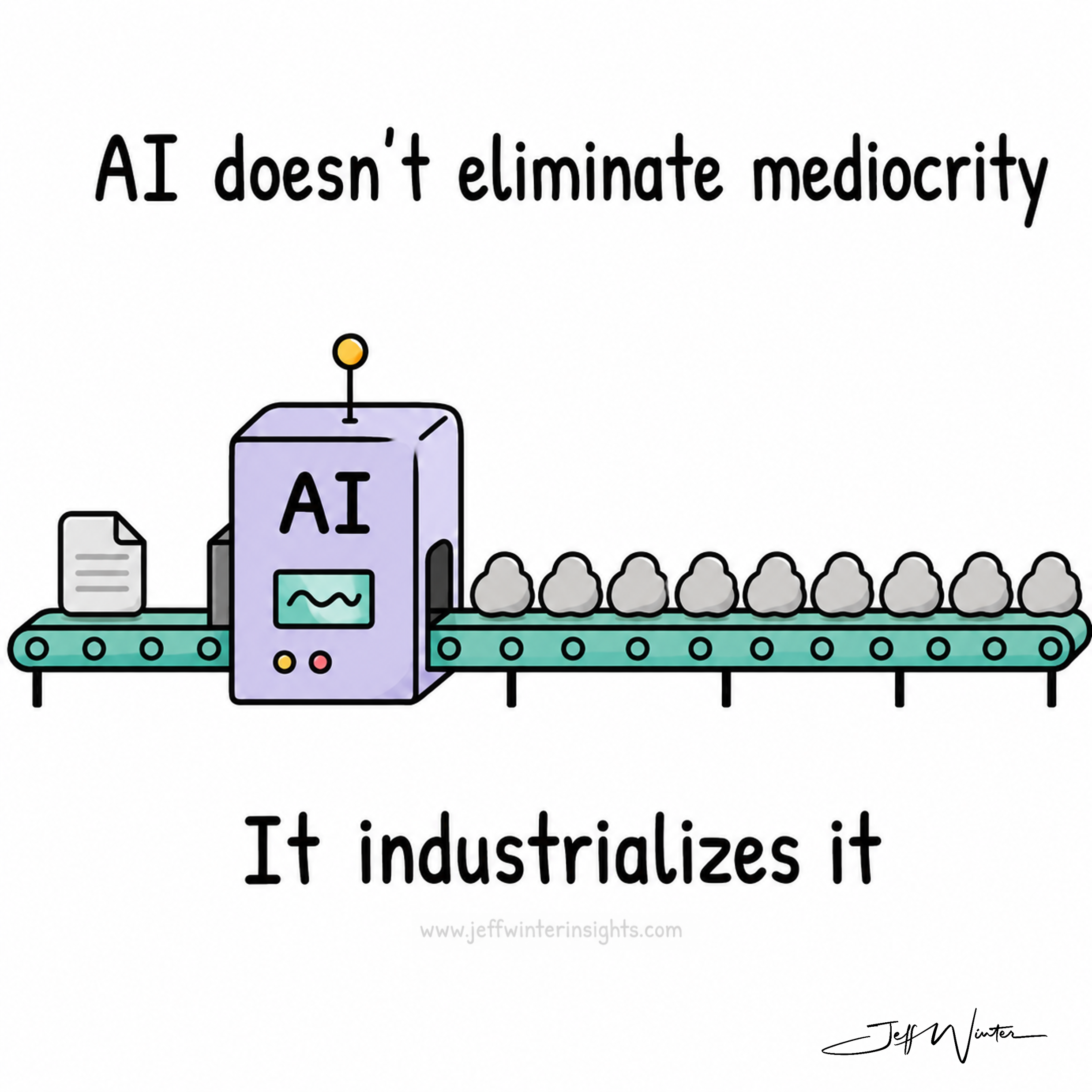 The Age of Professionally Produced Mediocrity
