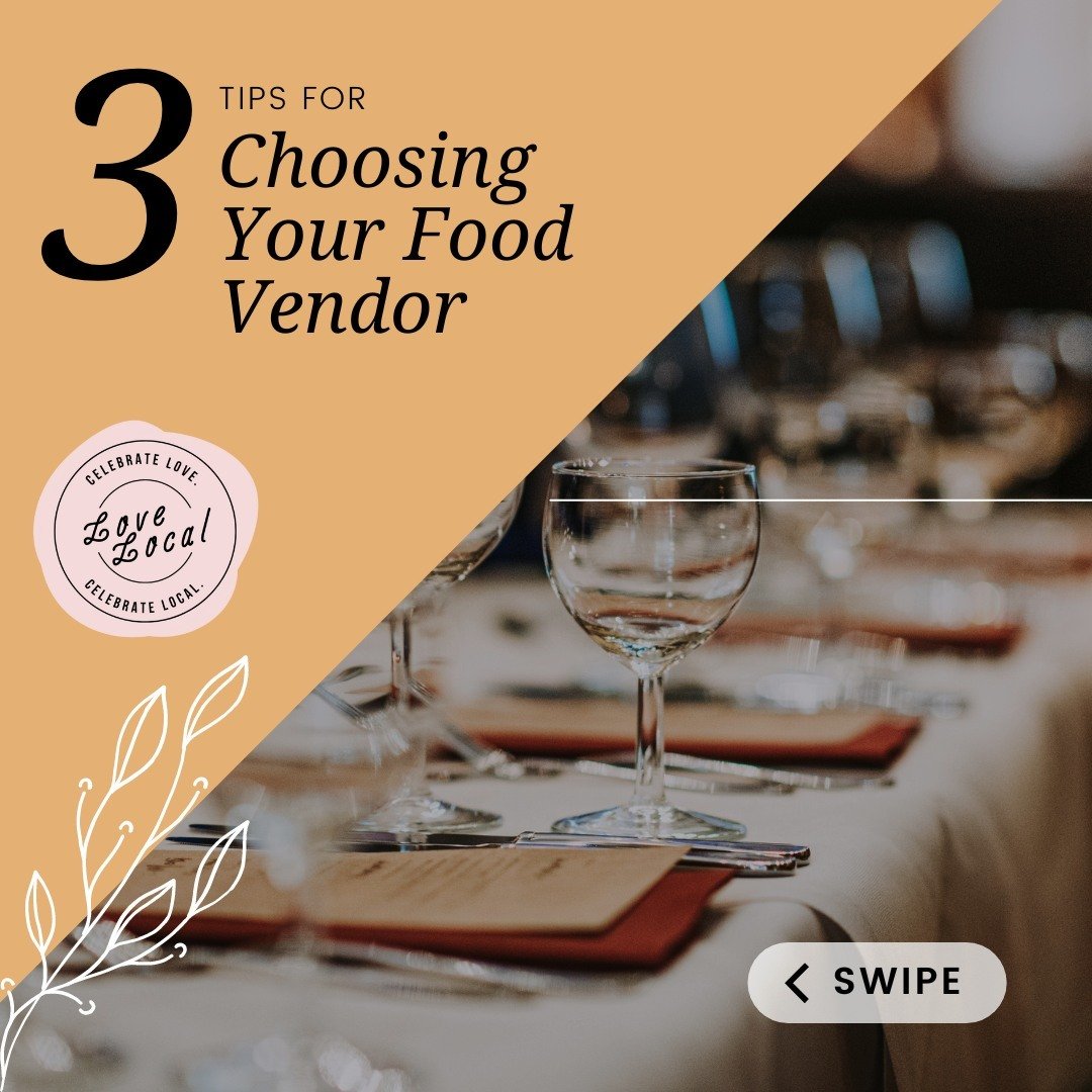 Craving the perfect wedding menu? 🍽💍 Here are some expert tips for choosing the ultimate food vendor for your big day! From taste-testing to considering your vision and discussing logistics, these tips will ensure an unforgettable dining experience