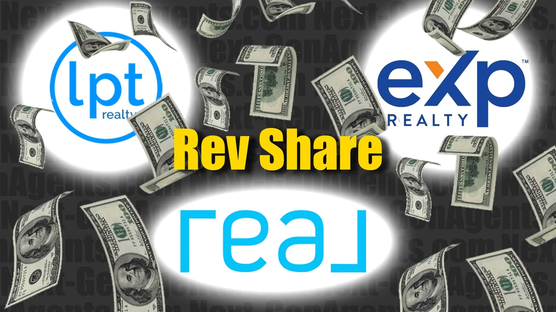 Digital Realty Team With Lpt Realty Agency eXp Realty vs. LPT vs. REAL Broker Revenue Share Side-By-Side
