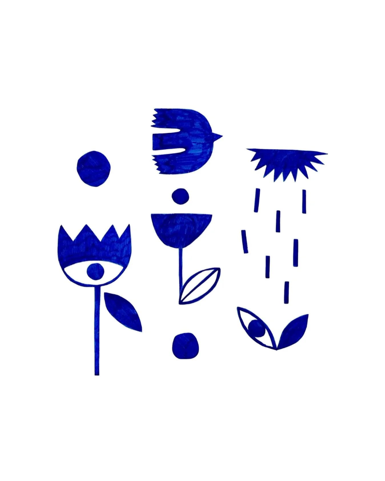 Recherches pour motifs
Papier colori&eacute; puis d&eacute;coup&eacute;.