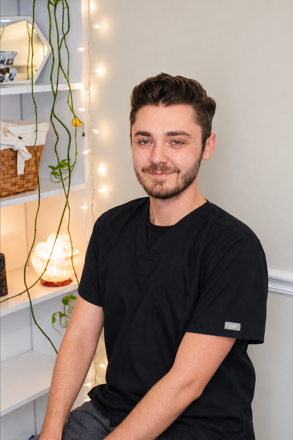 Rich, licensed massage therapist at Platinum Bliss Spa