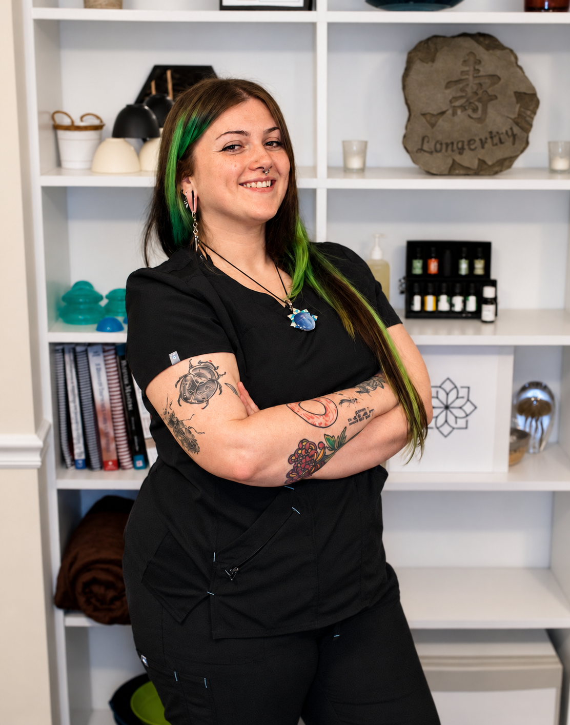 Rayanne, licensed massage therapist at Platinum Bliss Spa