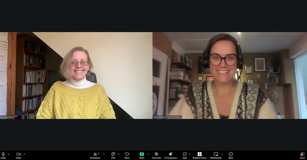A little behind the scenes from our zoom prep with Karin and Sarah from this morning&hellip;

This Saturday, the 11 of October, we&rsquo;re hosting our second sessions in our free webinar series. This month we&rsquo;re talking about self-care and wel