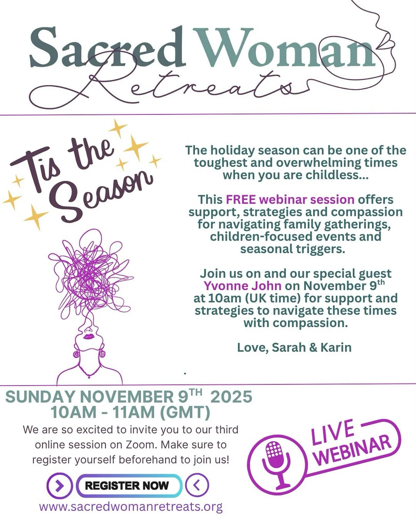 ✨ The holidays can be beautiful and deeply triggering.

For many childless women, this time of year brings mixed emotions. The lights, the laughter, the family gatherings; all reminders of the life we imagined but never got to live. It can feel tende