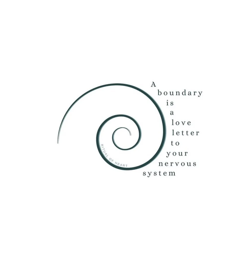 A boundary is not a wall. It is a message from your nervous system saying: this is what I need to feel safe.

In our recent Sacred Woman webinar on Relationships &amp; Boundaries, we explored how boundaries don&rsquo;t begin with other people, they b