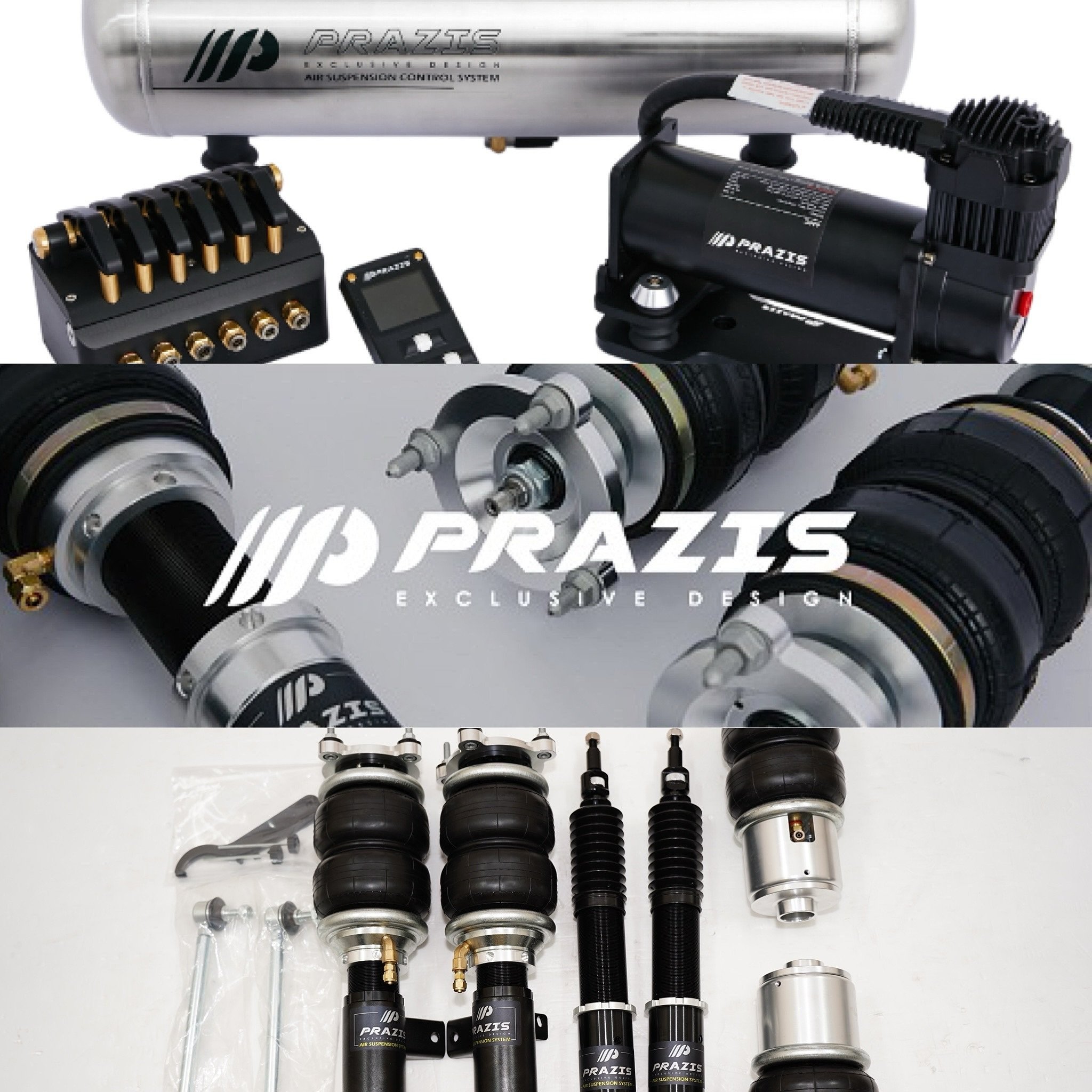 Have you been in the market for Air suspension for your vehicle? 

We are stoked to be able to say that we are now an Authorized dealer for Prazis air suspension! 

Prazis offers suspension upgrades for a wide variety of different vehicles! 

Contact