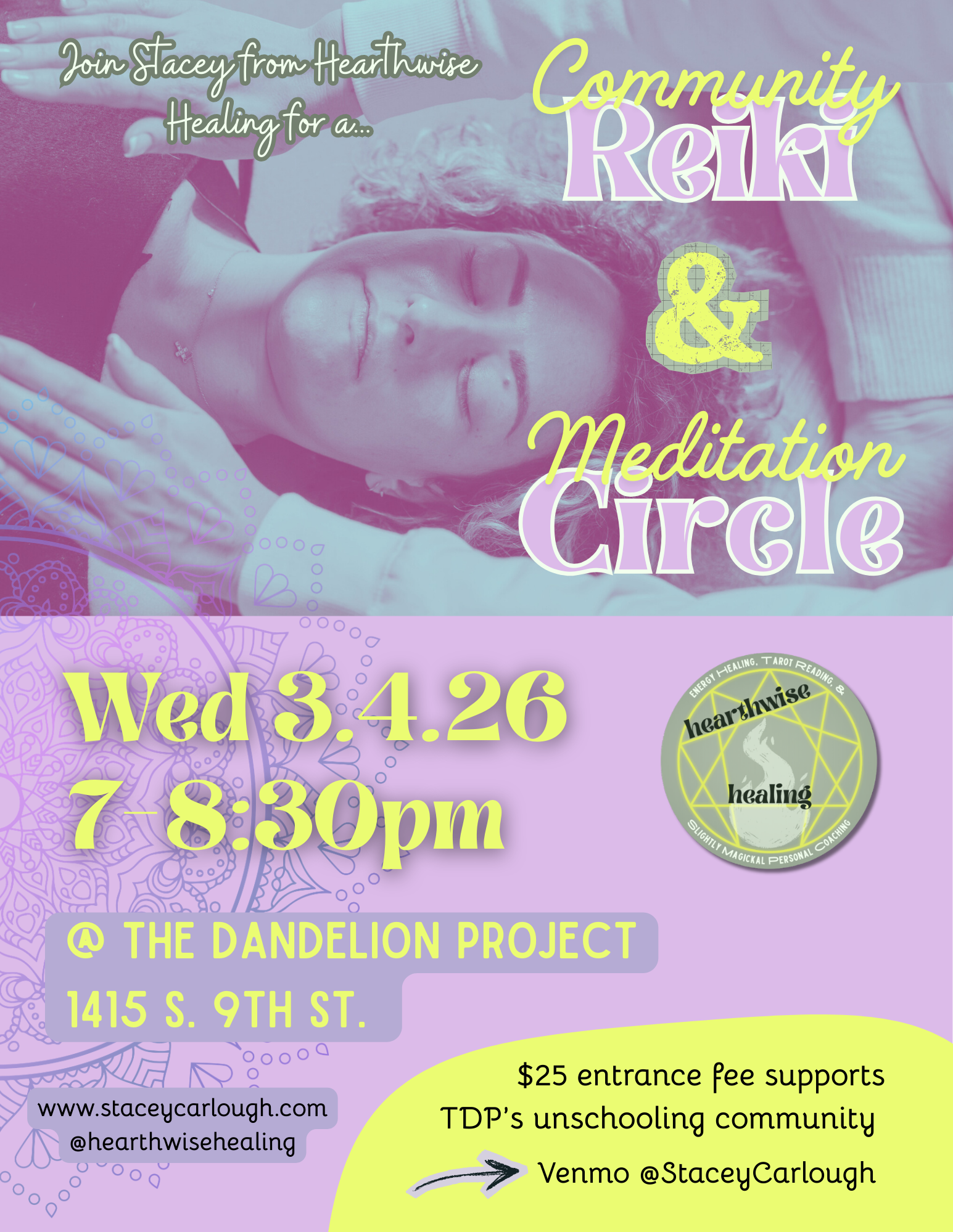 Community Reiki & Meditation Circle
