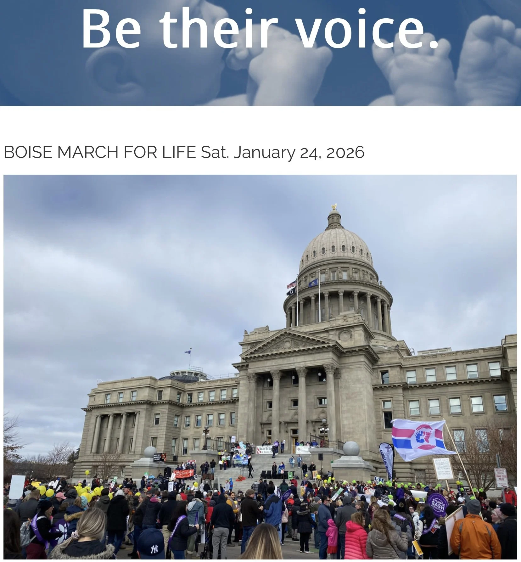 March for Life, Idaho Right to Life