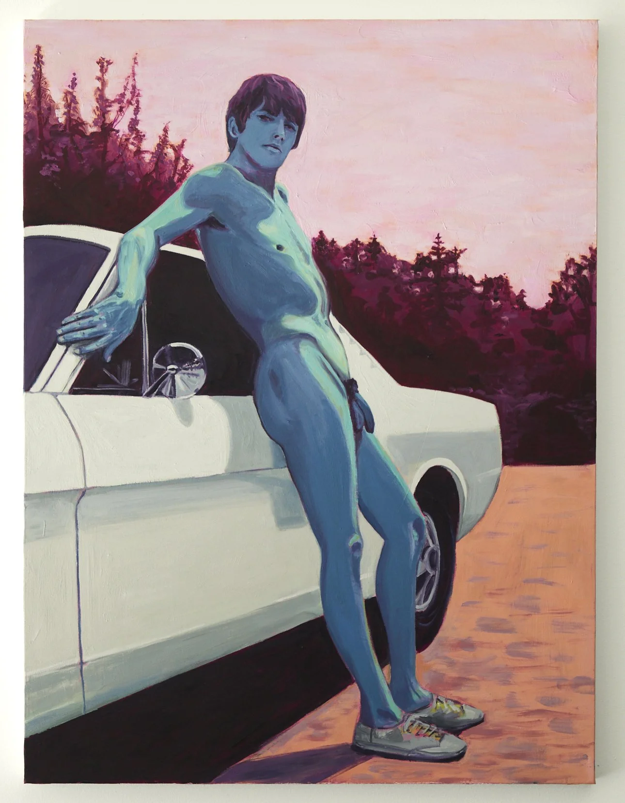 Good Bad, Not Evil, 2026, oil on canvas, 30 x 40 in