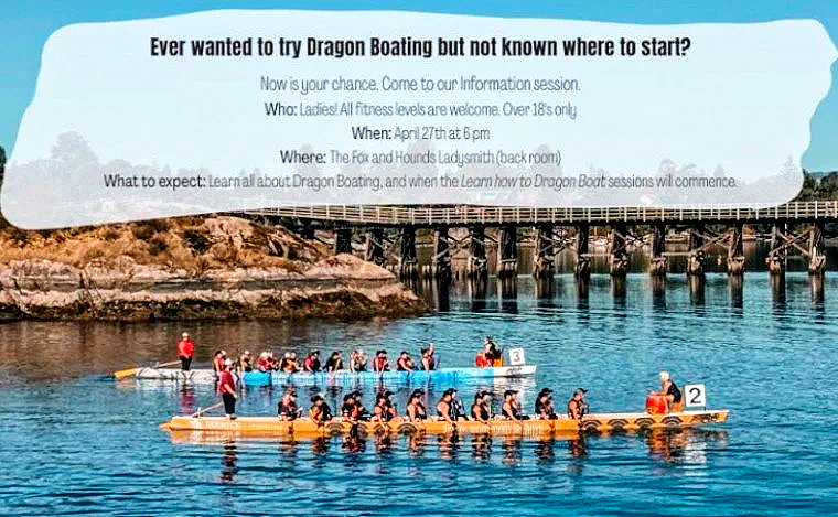 Learn about Dragon Boating - Information session….
