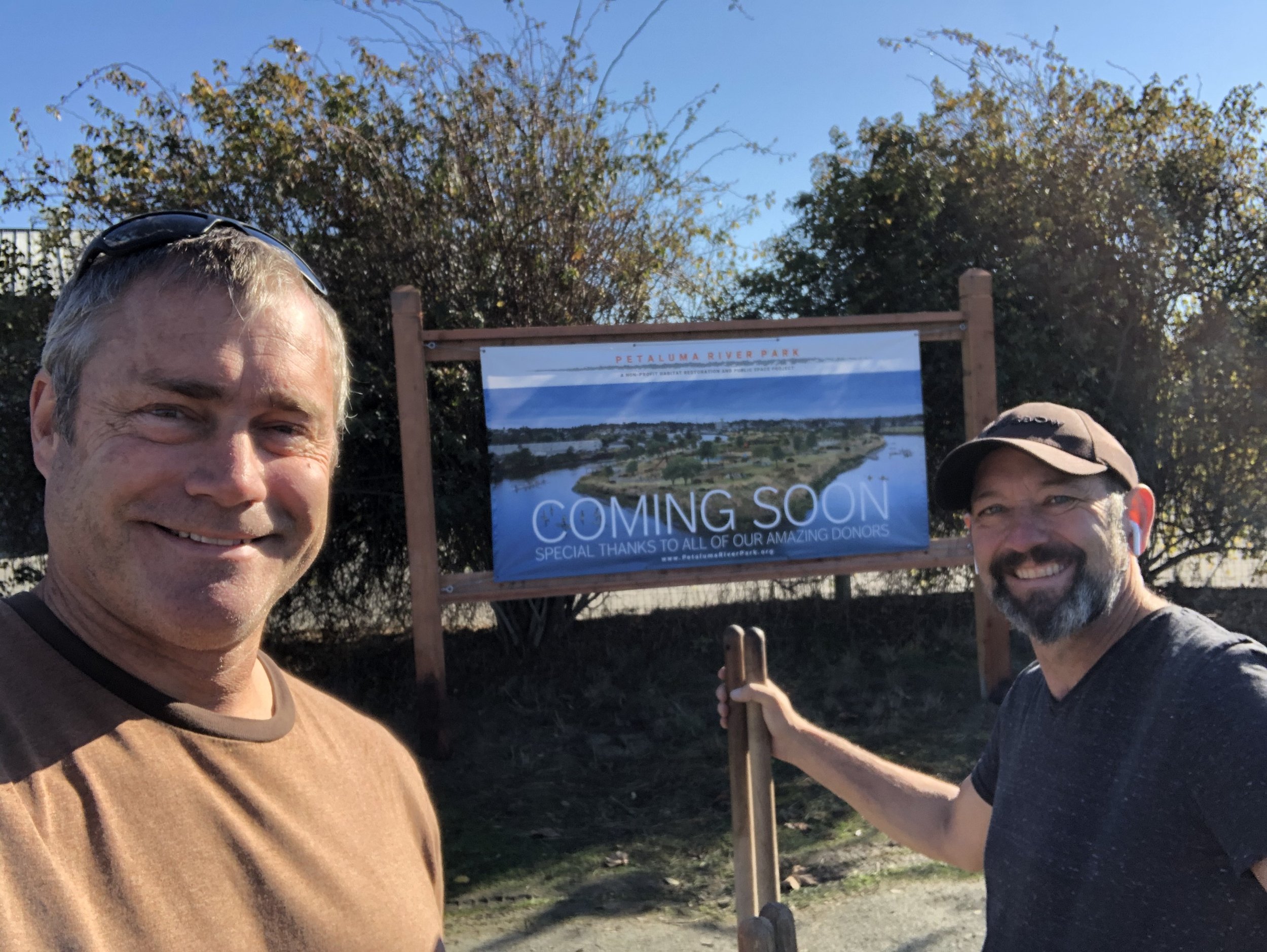 January 2021: Barbed wire fencing is removed and trail clearing around the park’s perimeter begins.