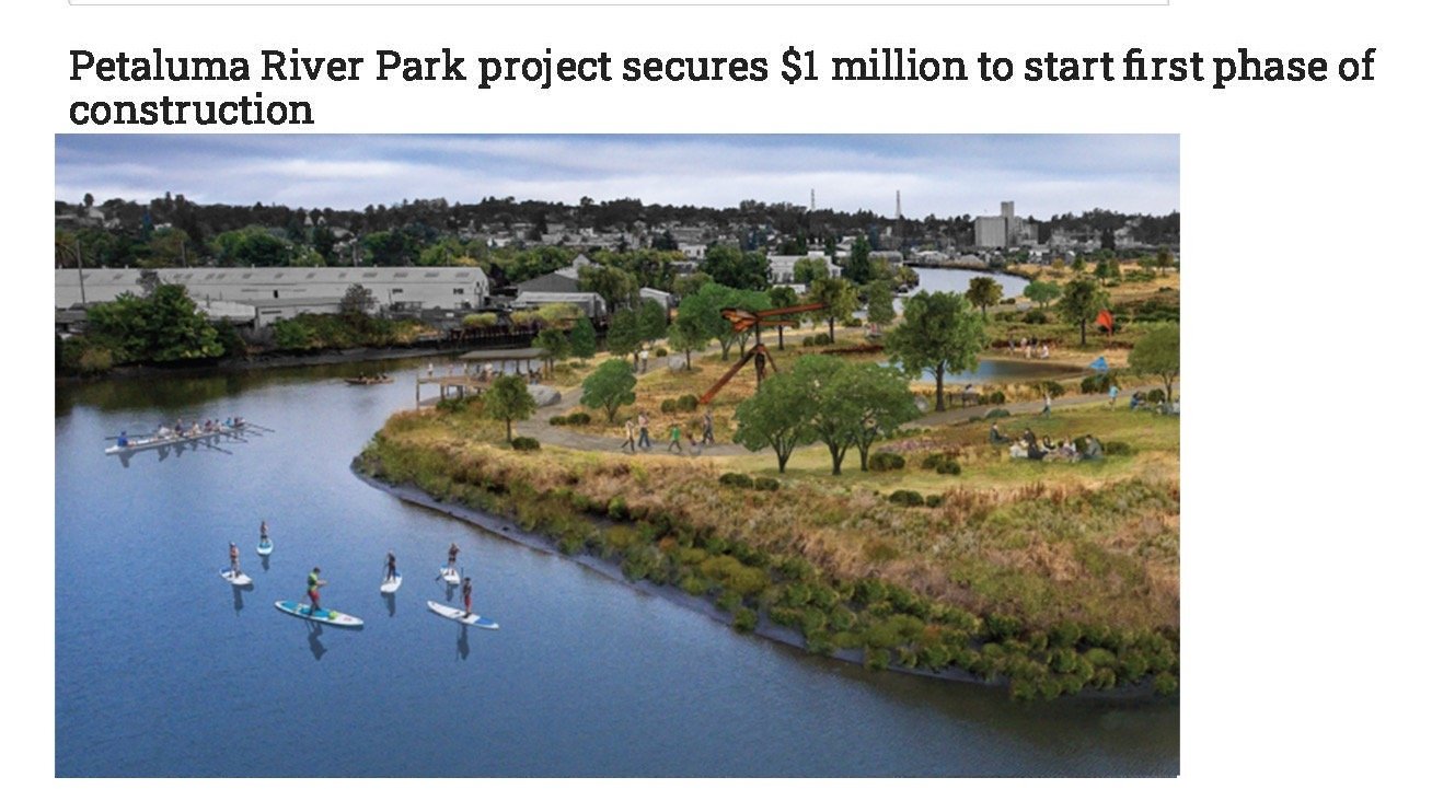March 2021: $1 million grant awarded from Sonoma County Ag & Open Space.