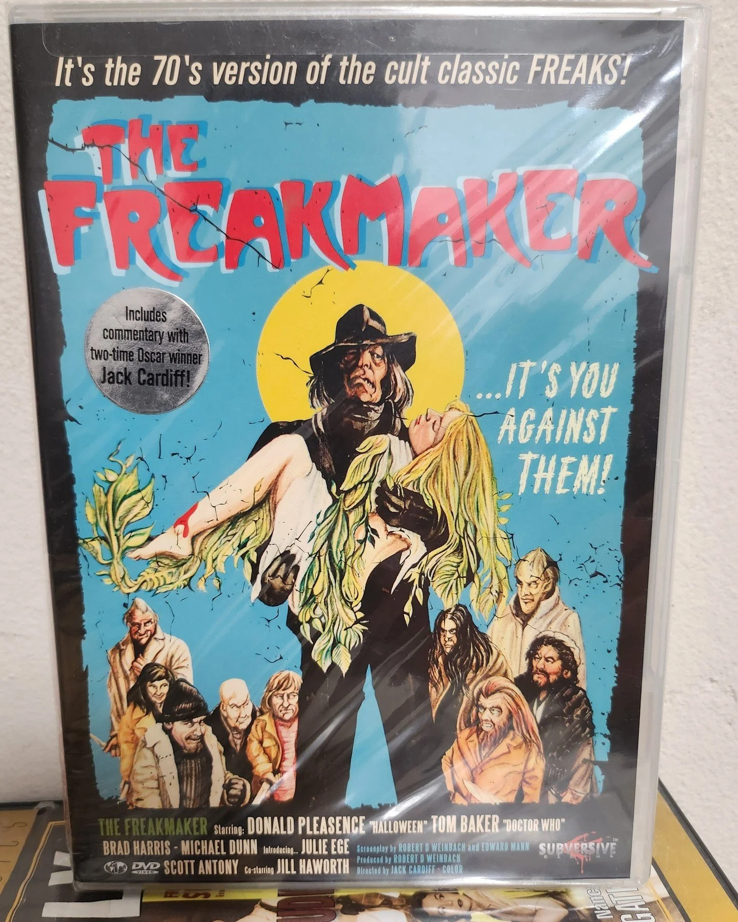 See what I found at &quot;Jacknife Records &amp; Tapes&quot;!
&quot;The Freakmaker&quot;, also called &quot;The Mutations&quot;, is a 70s science-gone-too-far, horror film about a madcap professor who is hybridizing his students into bipedal plants&m