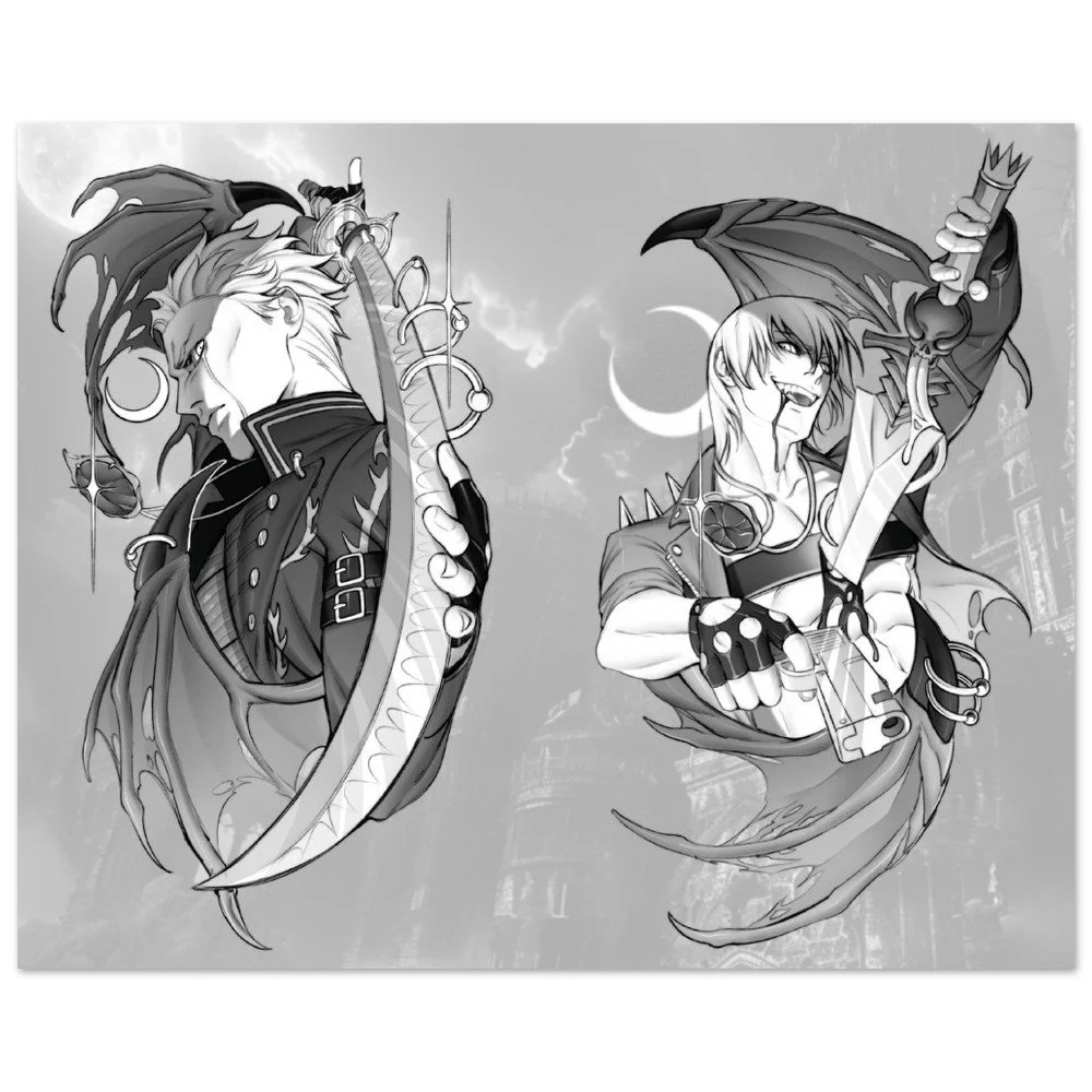 Dante & Vergil - 8x10″