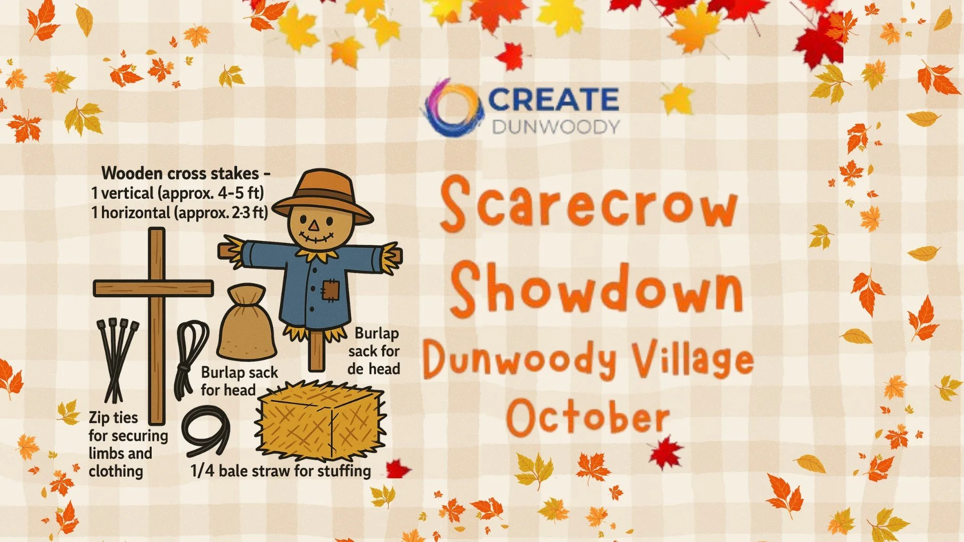 Scarecrow Creation Workshop