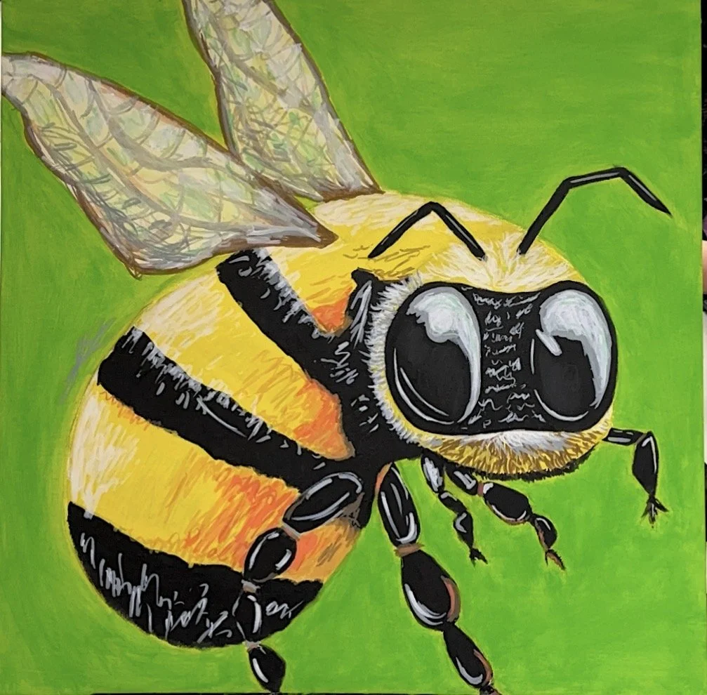 2026 Artist: Lila Gutierrez  Artwork: Beautiful: a play on words outlining the beauty of Dunwoody’s nature and insect life.