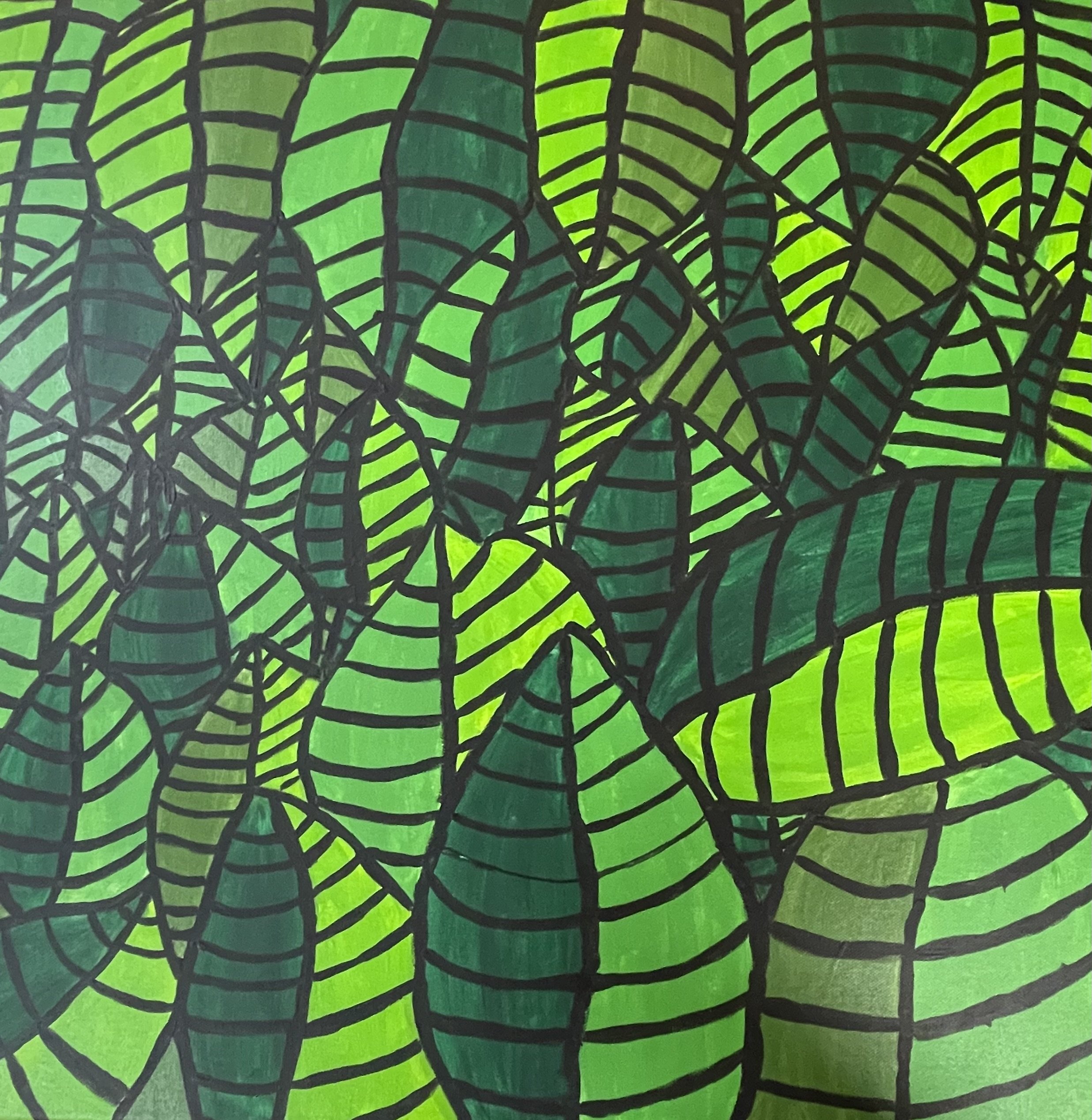 2026 Artist: Sabina Karnani  Artwork: In Beneath the Trees - I have lived in Dunwoody for my whole life, and to get to have a piece of me in the heart of the city, to be able to point out my work and feel like I’ve accomplished something that makes o