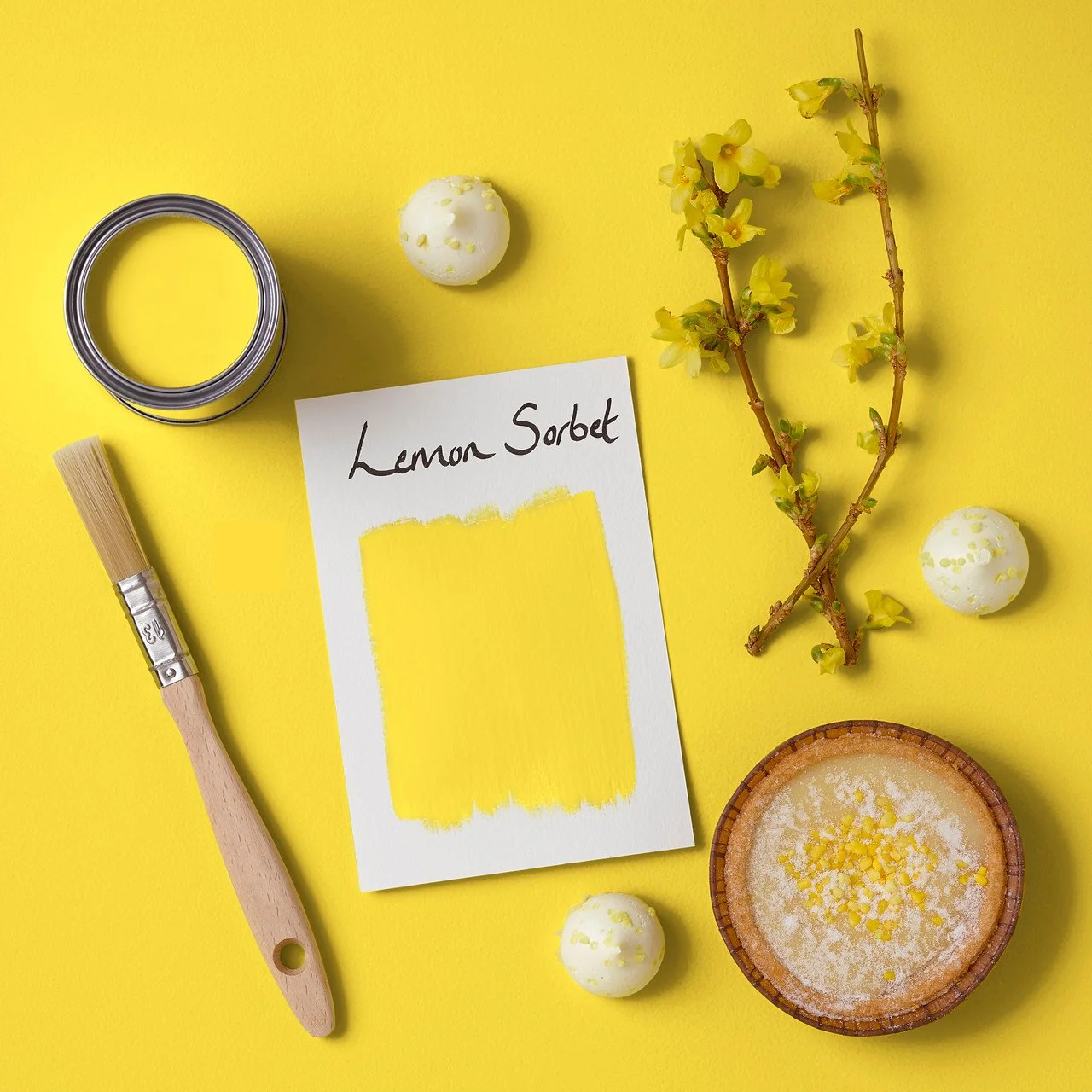 Lemon, yellow inspiration for interior.